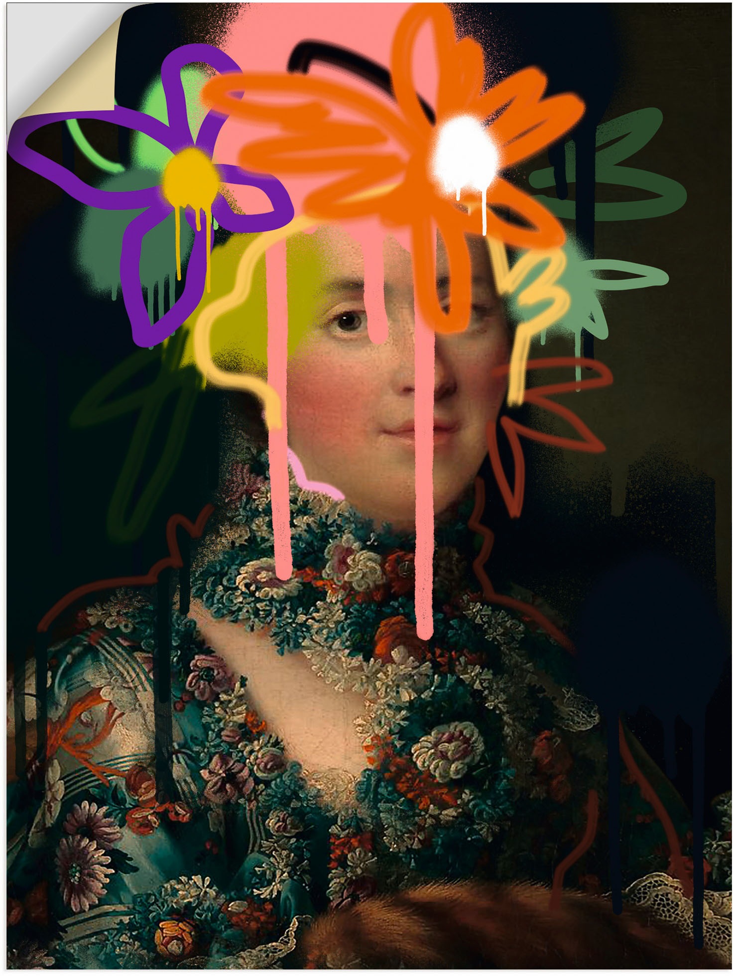 Image of Artland Wandbild »Meisterhaftes Photoshop III«, Portrait, (1 St.), in vielen Grössen & Produktarten - Alubild / Outdoorbild für den Aussenbereich, Leinwandbild, Poster, Wandaufkleber / Wandtattoo auch für Badezimmer geeignet bei Ackermann Versand Schweiz