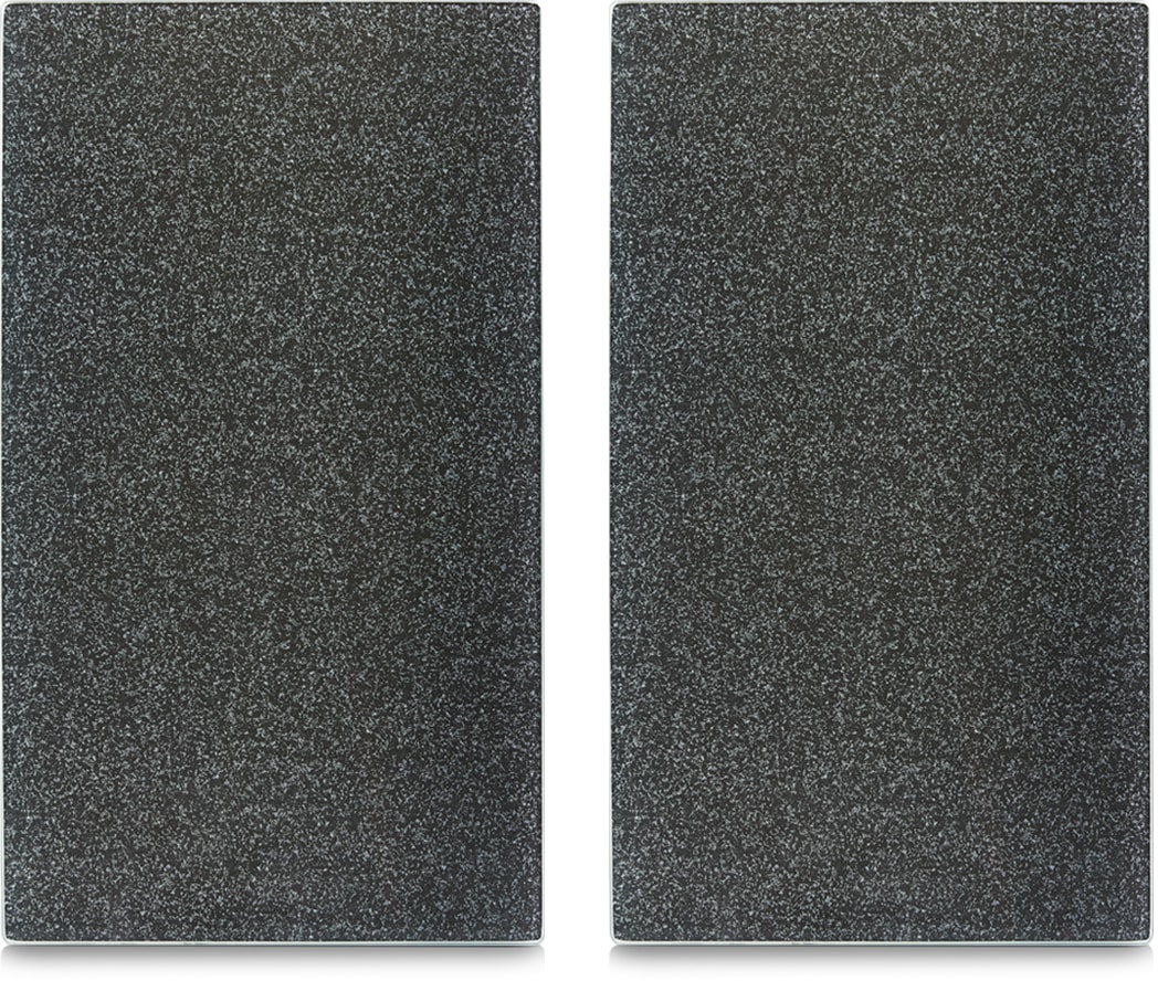 Schneide- und Abdeckplatte »Granit«, (Set, 2 tlg.), mit 6 Elastikfüssen pro Platte