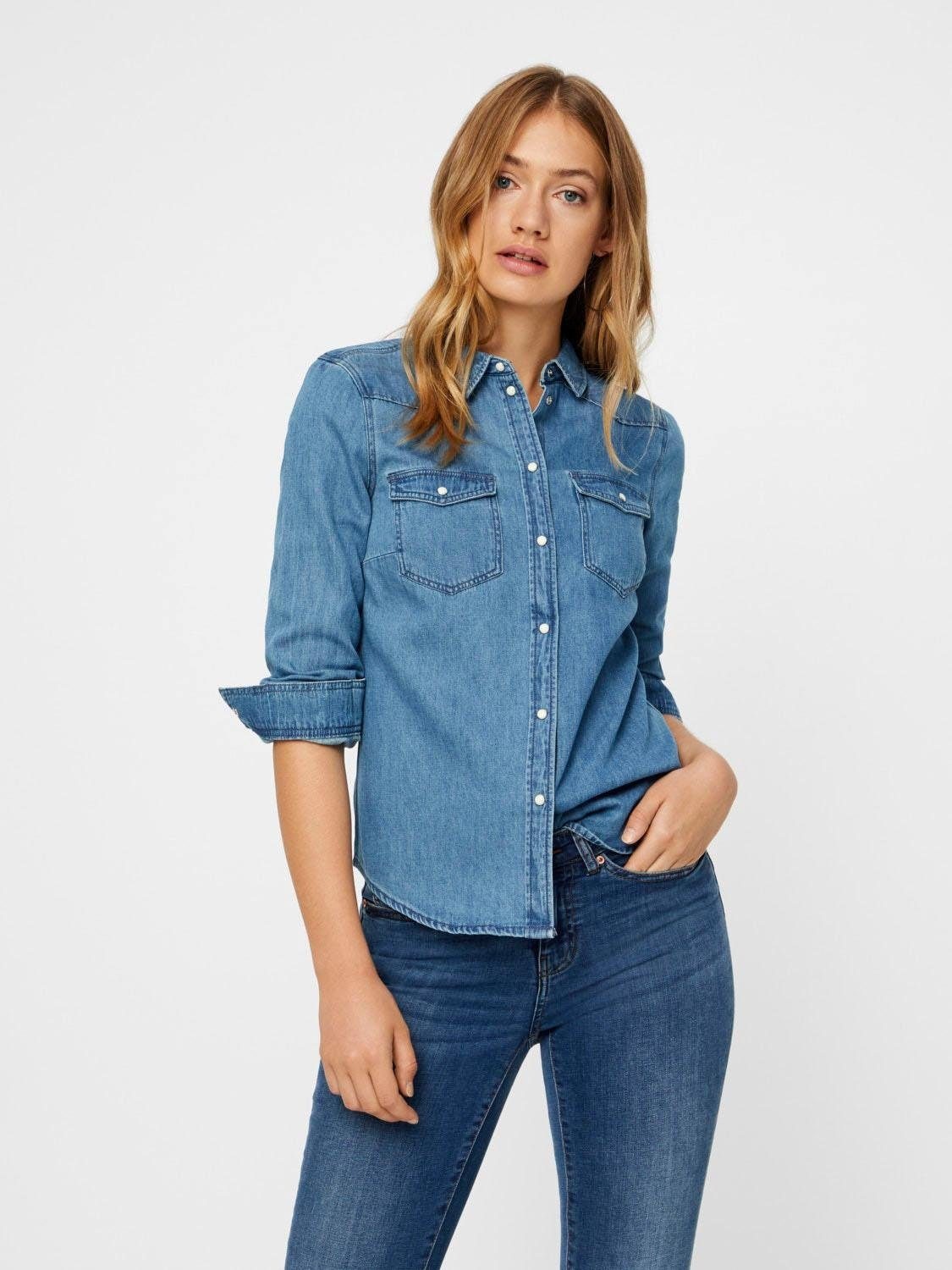 Image of Vero Moda Jeansbluse »VMMARIA« bei Ackermann Versand Schweiz