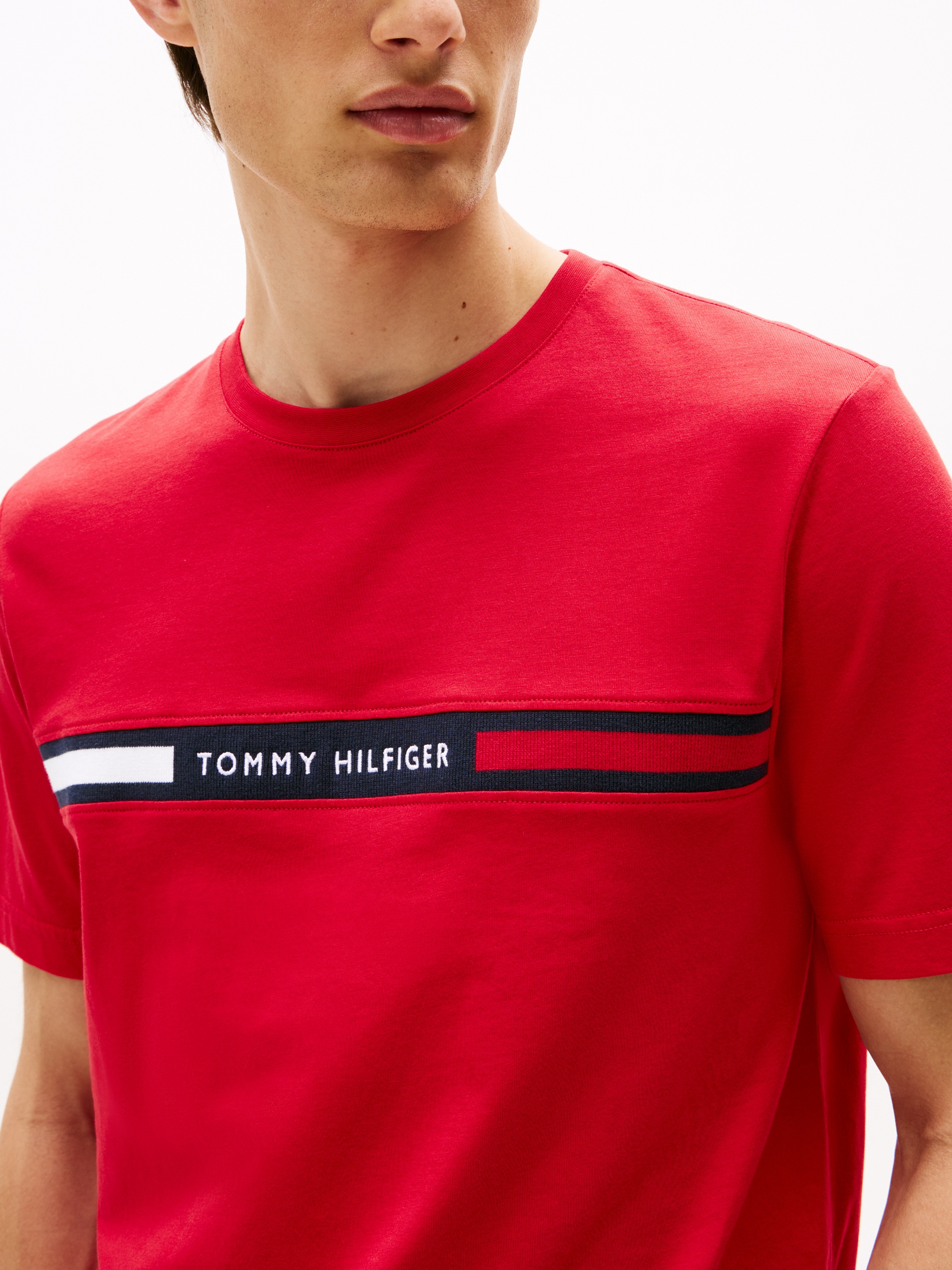 Tommy Hilfiger T-Shirt »HILFIGER CHEST INSERT TEE«
