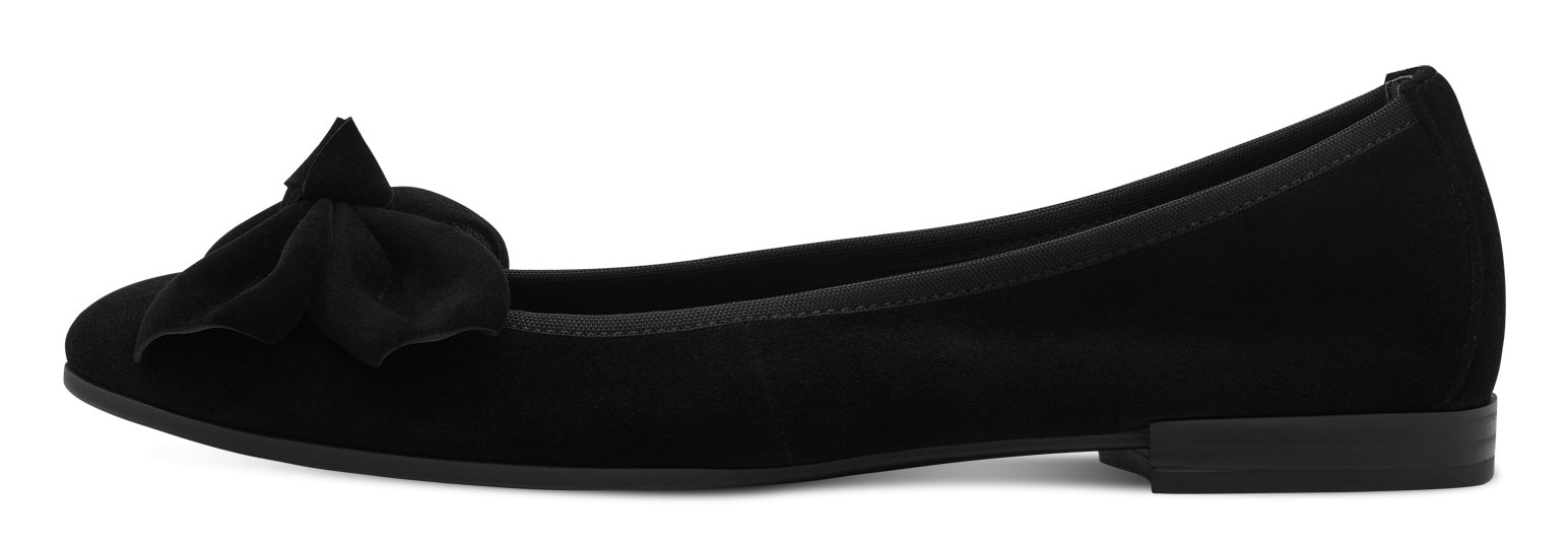 Tamaris Ballerina  , Blockabsatz, Businessschuh, Schlupfschuh hat eine schmale Form