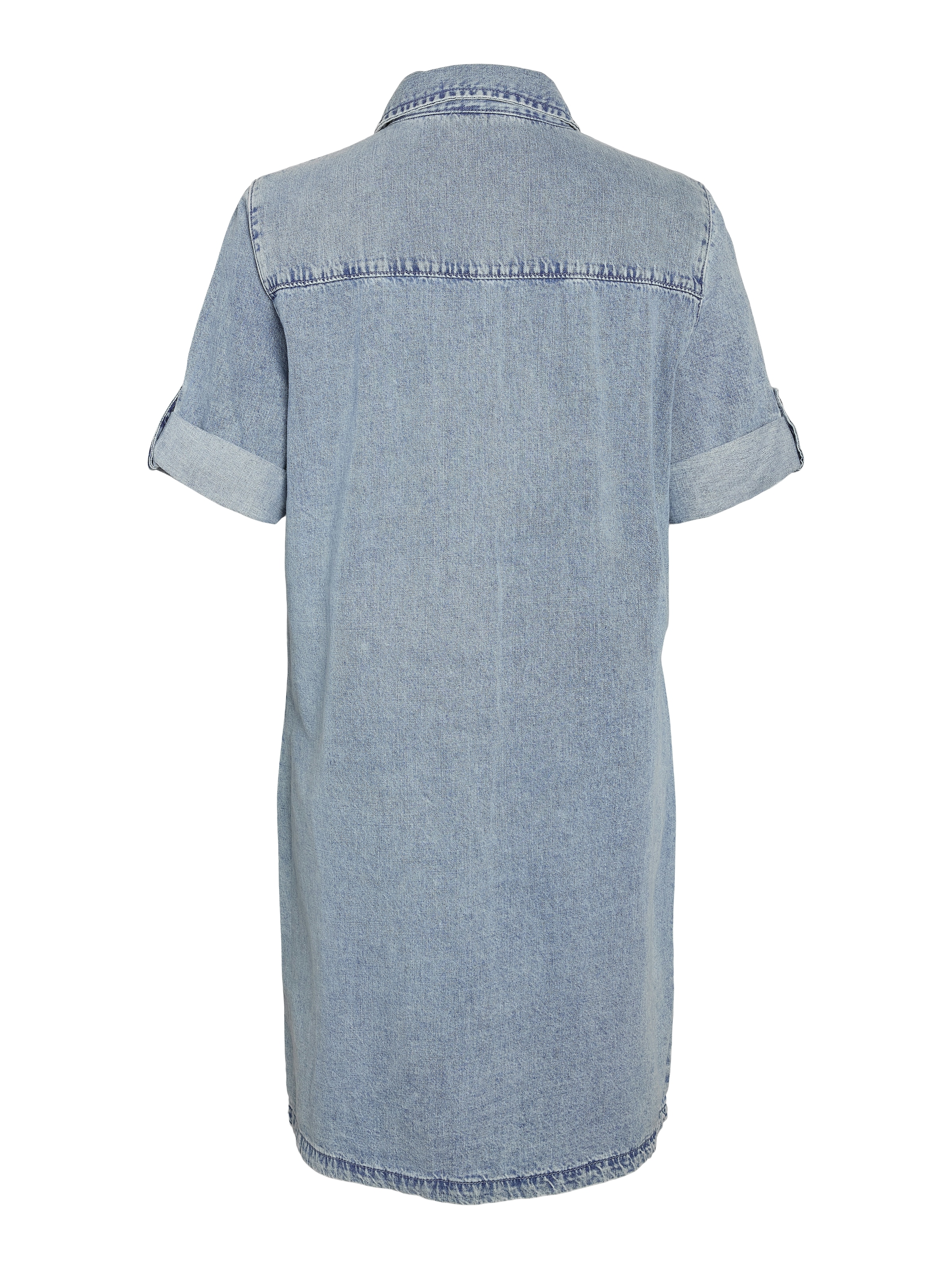 Noisy may Jeanskleid »NMNEW SIGNE S/S DENIM DRESS VI003LB NOOS« Brusttaschen