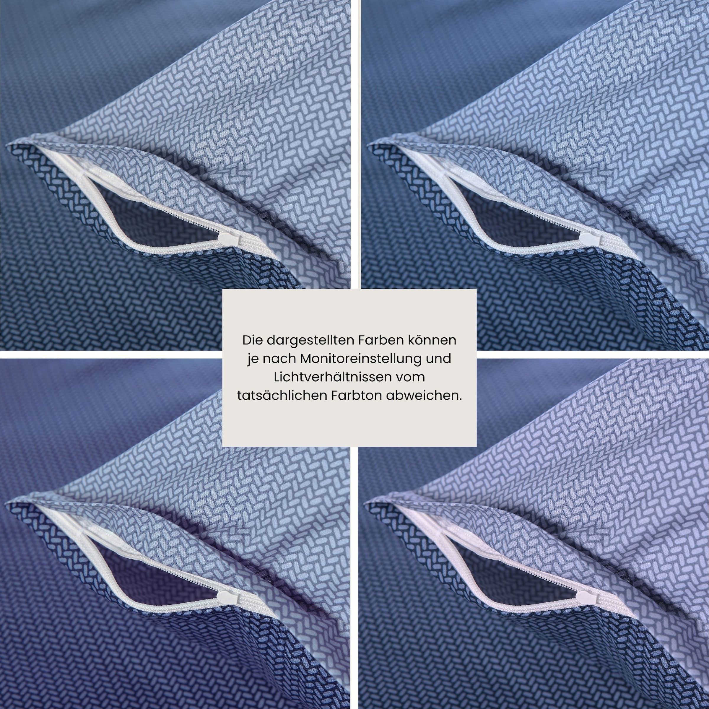 Schiesser Bettwäsche »Silva in einem simplen Minimaldessin in angesagter Strickoptik« 2 Stk. OEKO-TEX® MADE IN GREEN
