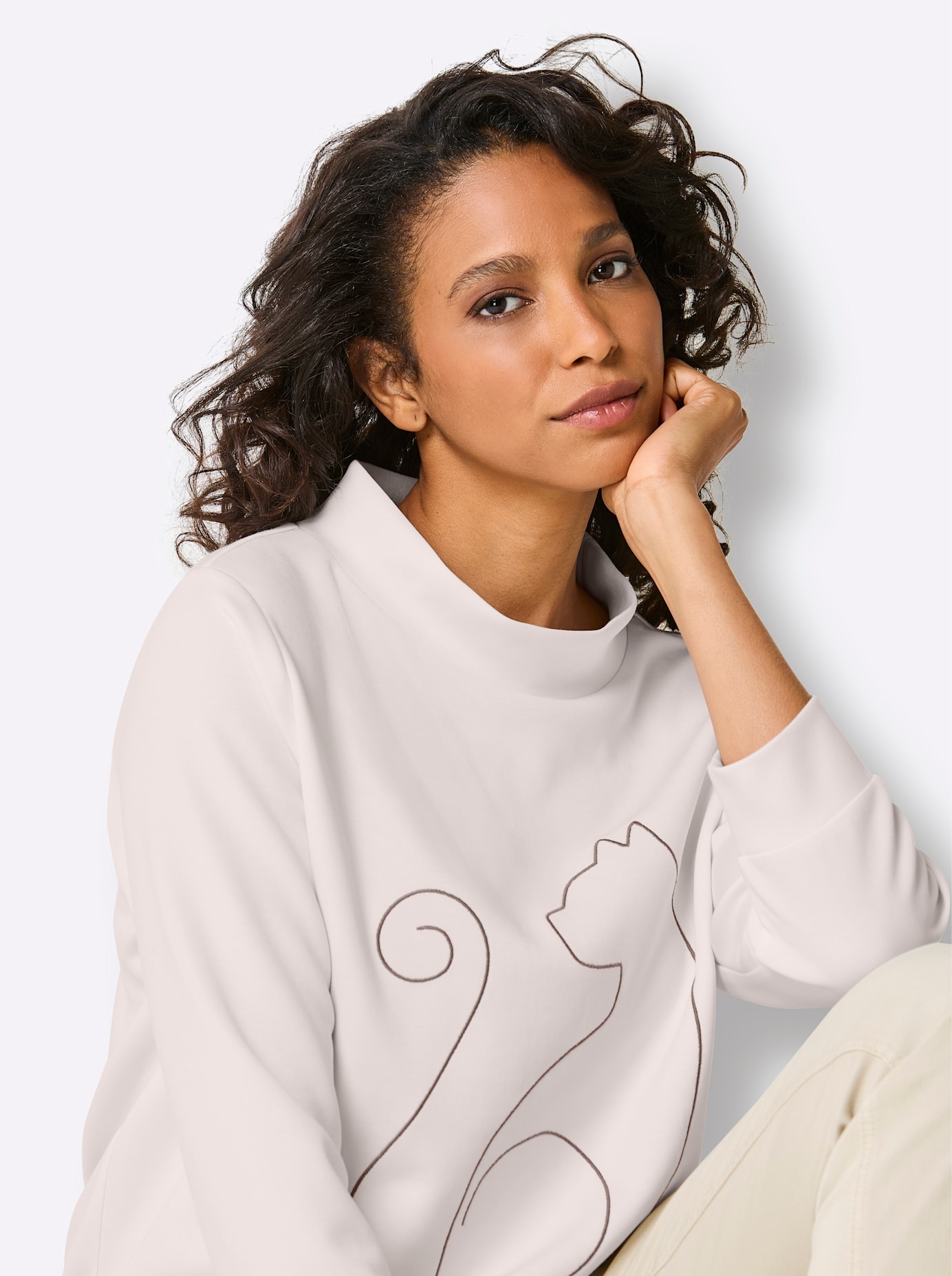 CREATION L PREMIUM T-shirt à manches 3/4 »Modal-Mix-Shirt« 1 pièces tlg.