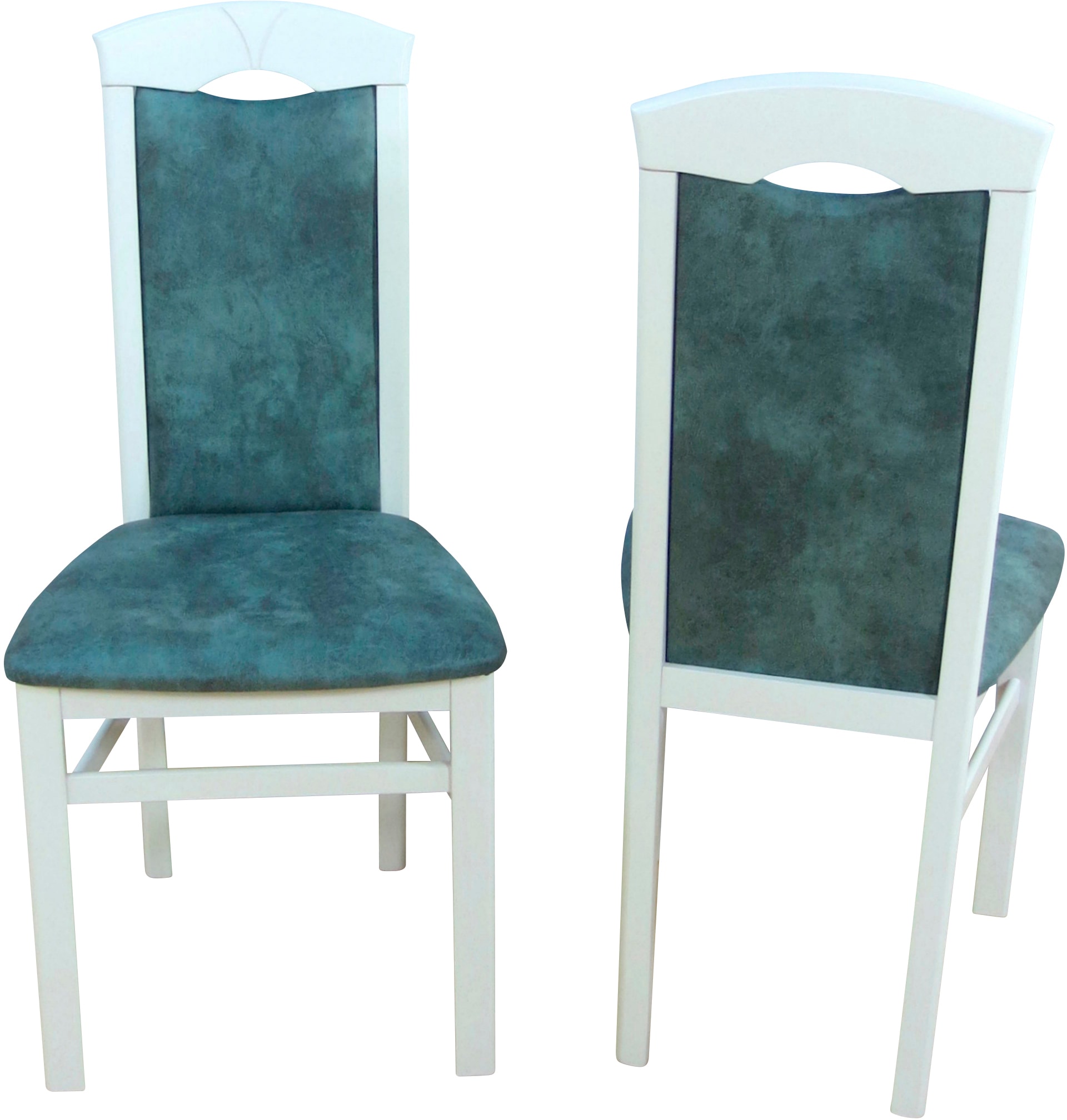 HOFMANN LIVING AND MORE Essgruppe »3tlg. Tischgruppe« Spar-Set, 3tlg. Tischgruppe, 3 Stk. tlg. Stühle montiert