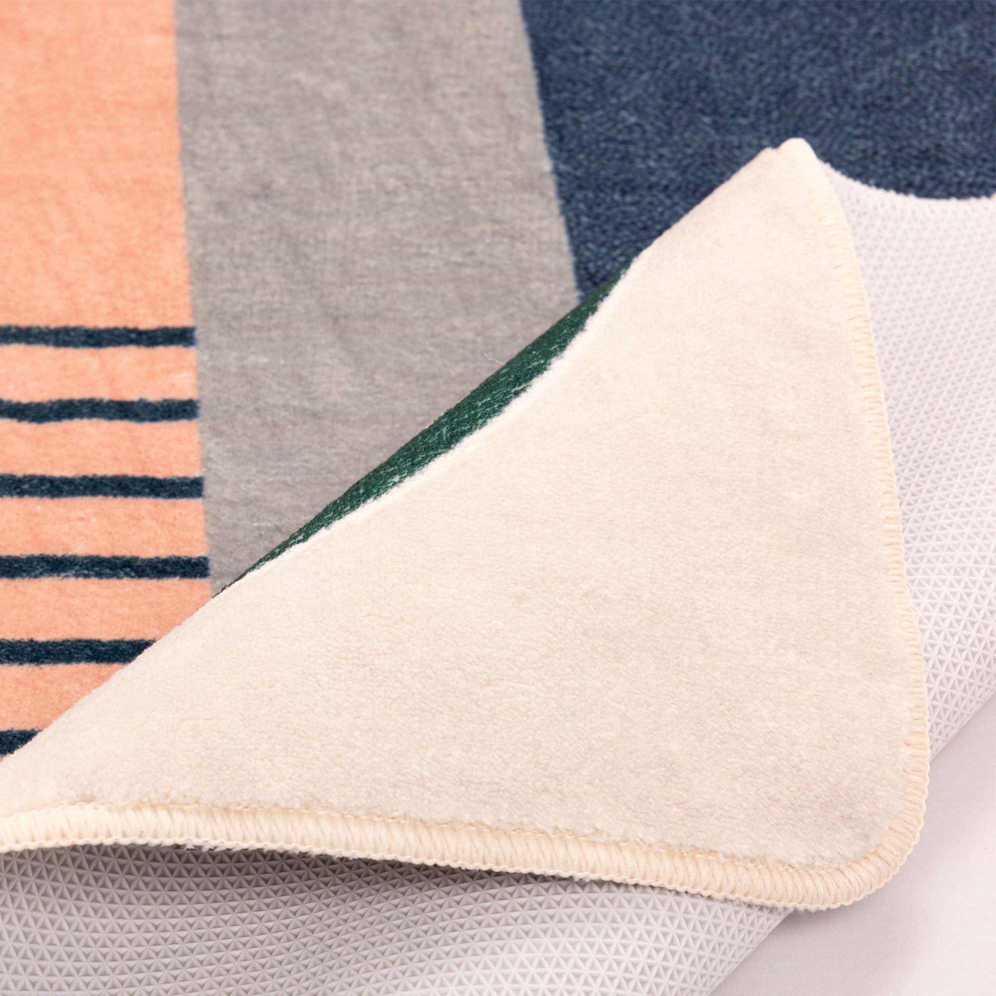 Gino Falcone Tapis de bain »Aquata GF-169, Badvorleger, Badezimmer Teppich« Höhe 7 mm revêtement antidérapant Badteppich, bedruckt, modernes Design, rechteckig