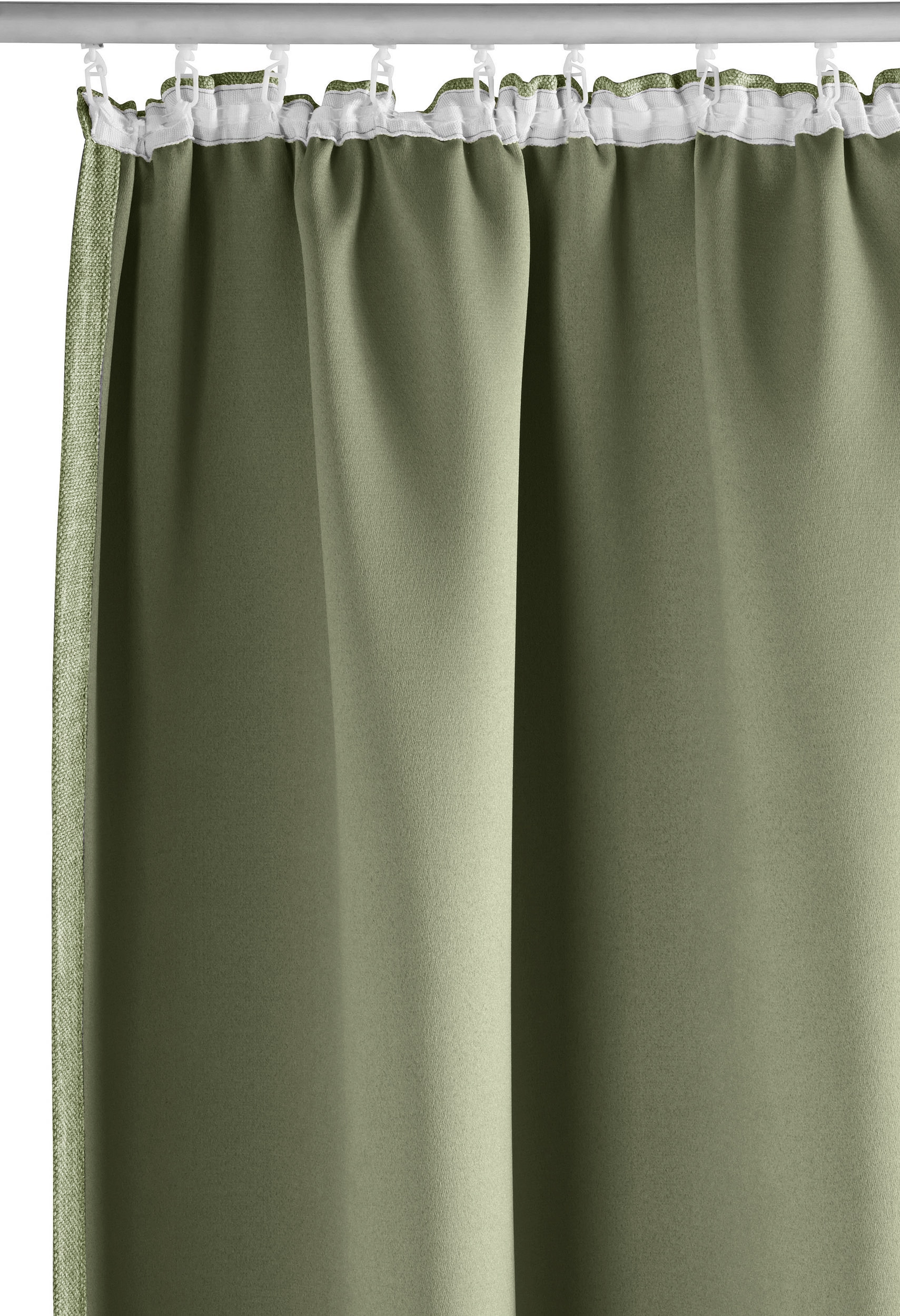 Bruno Banani Verdunkelungsvorhang »Bela« Kräuselband 1 Stk. tlg. blickdicht, meliert, verschiedene Grössen,