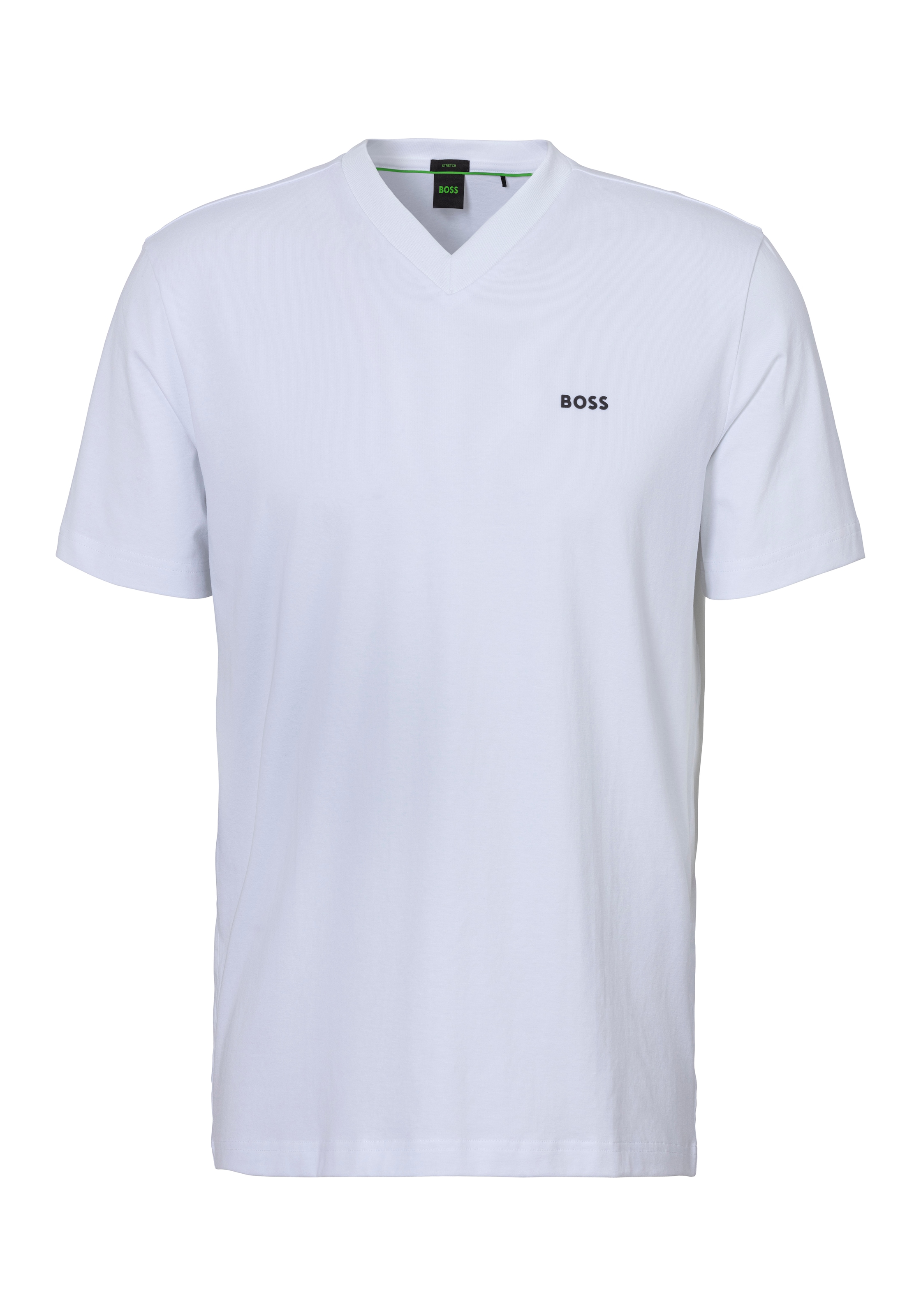 BOSS GREEN T-Shirt »Tee V« mit V-Ausschnitt