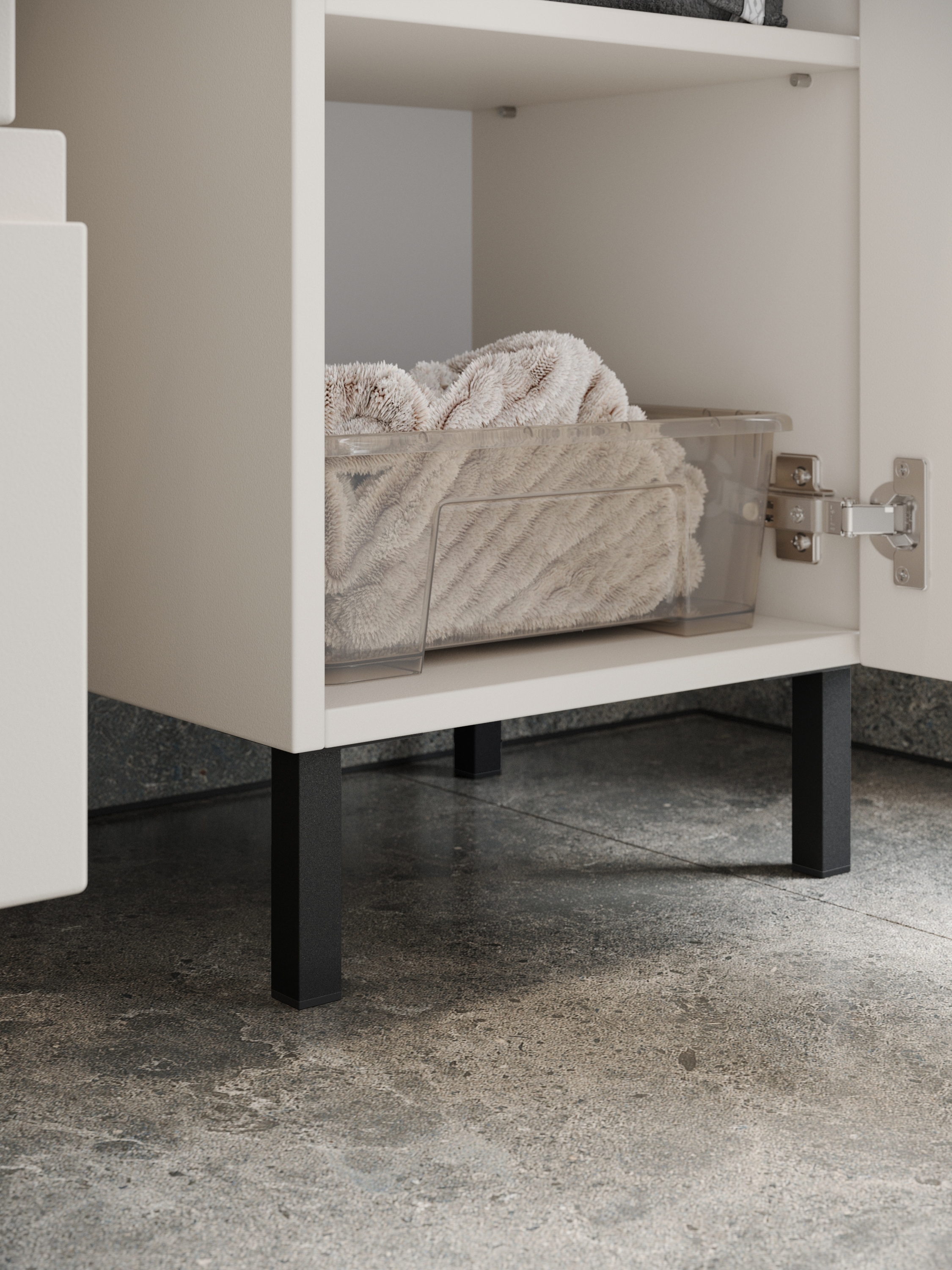 GERMANIA Armoire haute »Scantic« 1 cuis tlg. mit griffloser Optik