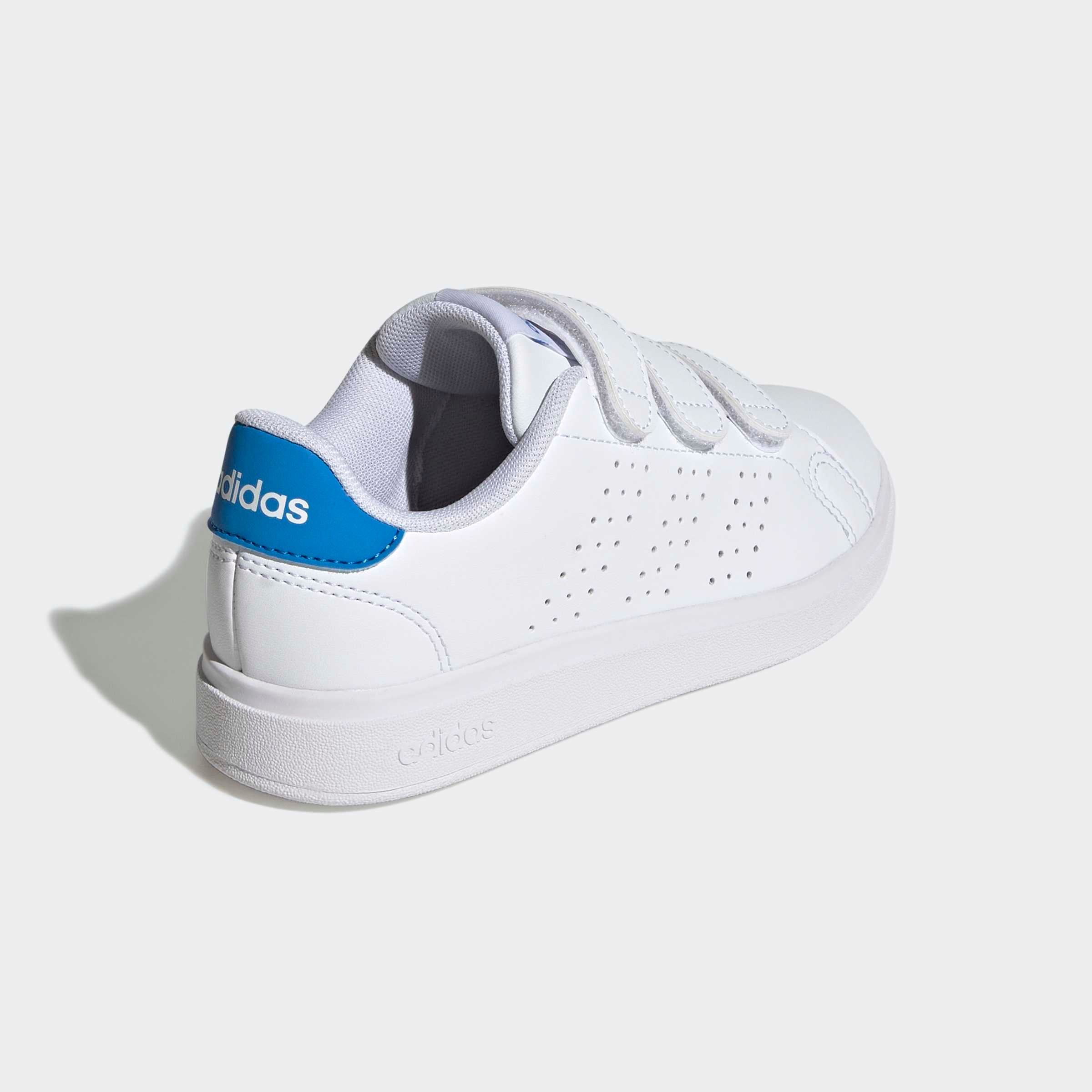 adidas Sportswear Chaussures à scratch »ADVANTAGE BASE 2.0 KIDS«  Design auf den Spuren des adidas Stan Smith, für Kinder & Jugendliche