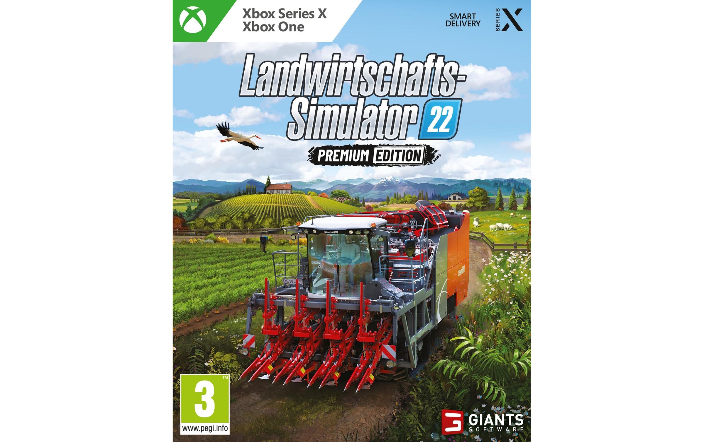   Spielesoftware »Giants Software Landwirtschafts Simulator 22 Premium Edition«