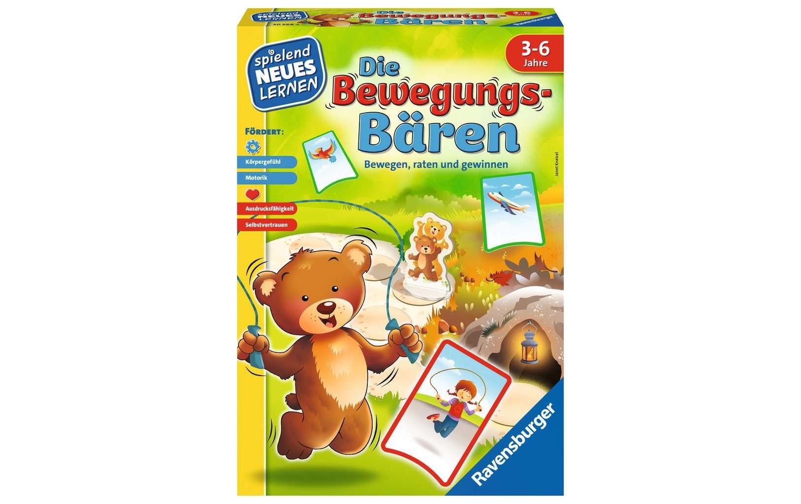 Image of Ravensburger Spiel »Ravensburger Kinderspiel Die Bewegungs-Bären« bei Ackermann Versand Schweiz