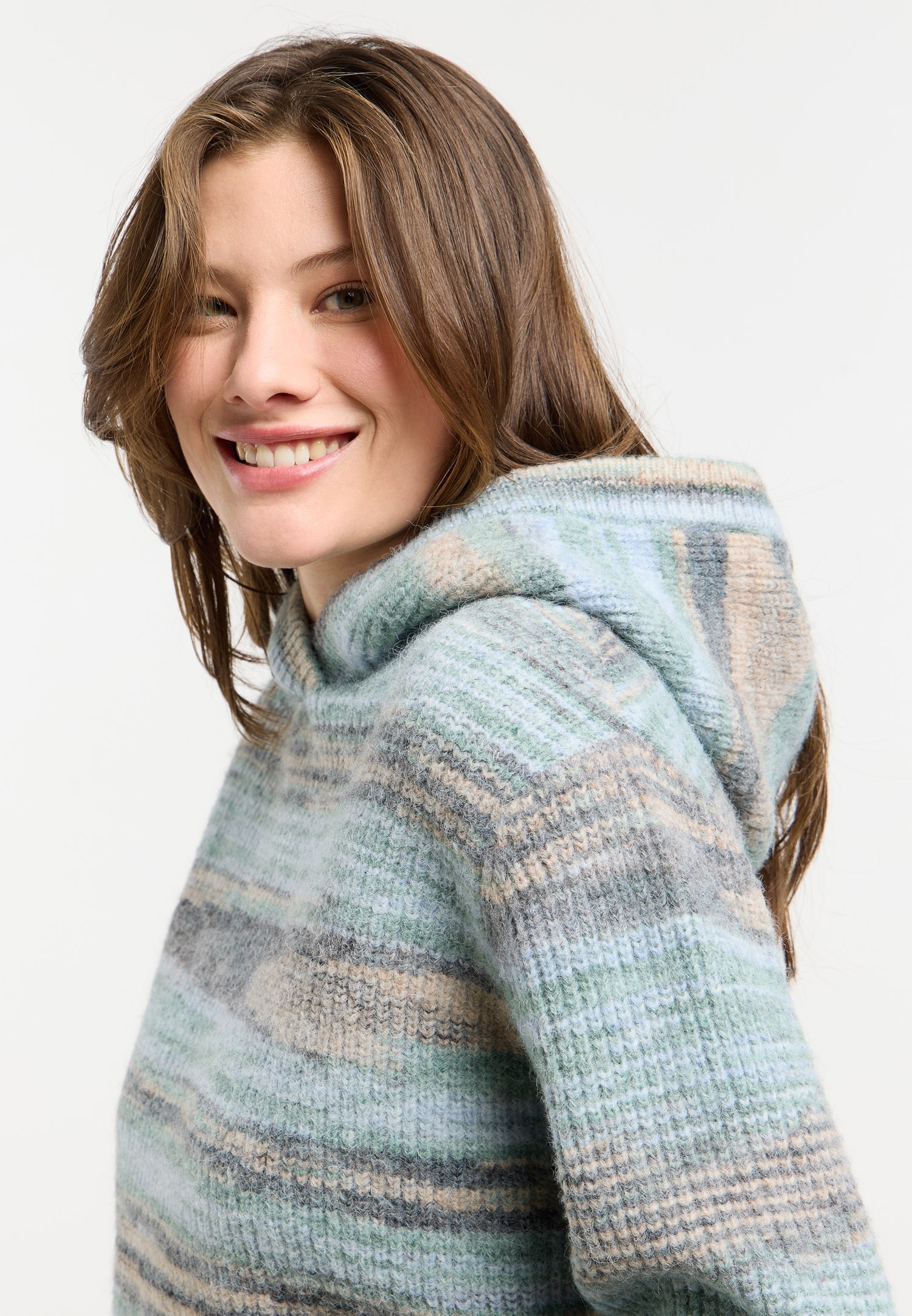 Ragwear Pull à capuche »OFINA« pflegeleichter Materialmix, mit Kapuze