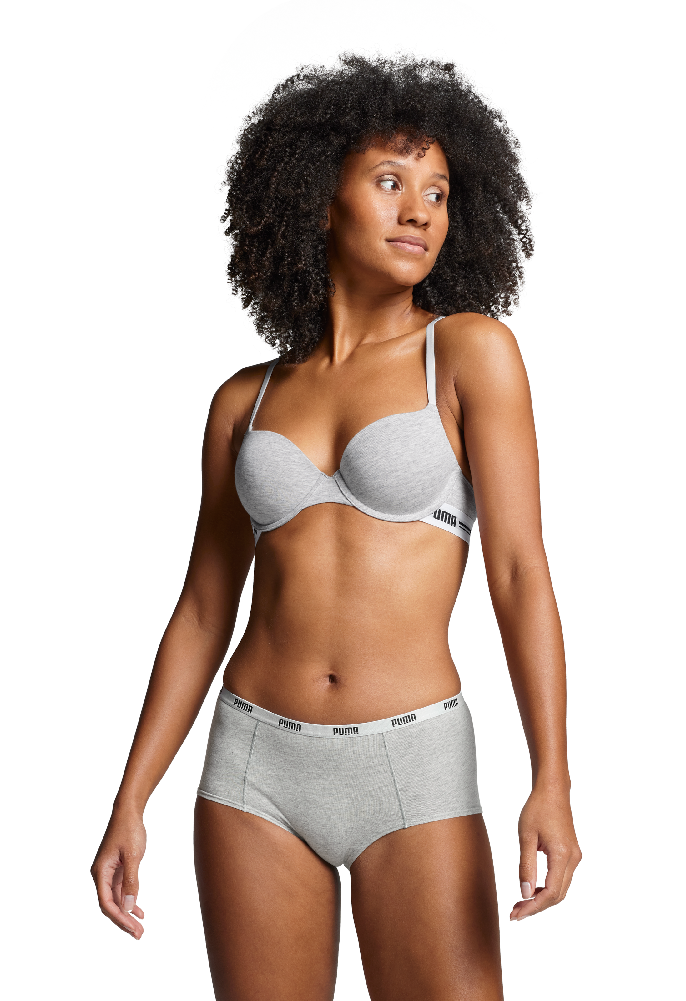 Image of PUMA T-Shirt-BH "PUMA WOMEN T-SHIRT BRA 1P" leicht gepolsterte Cups
