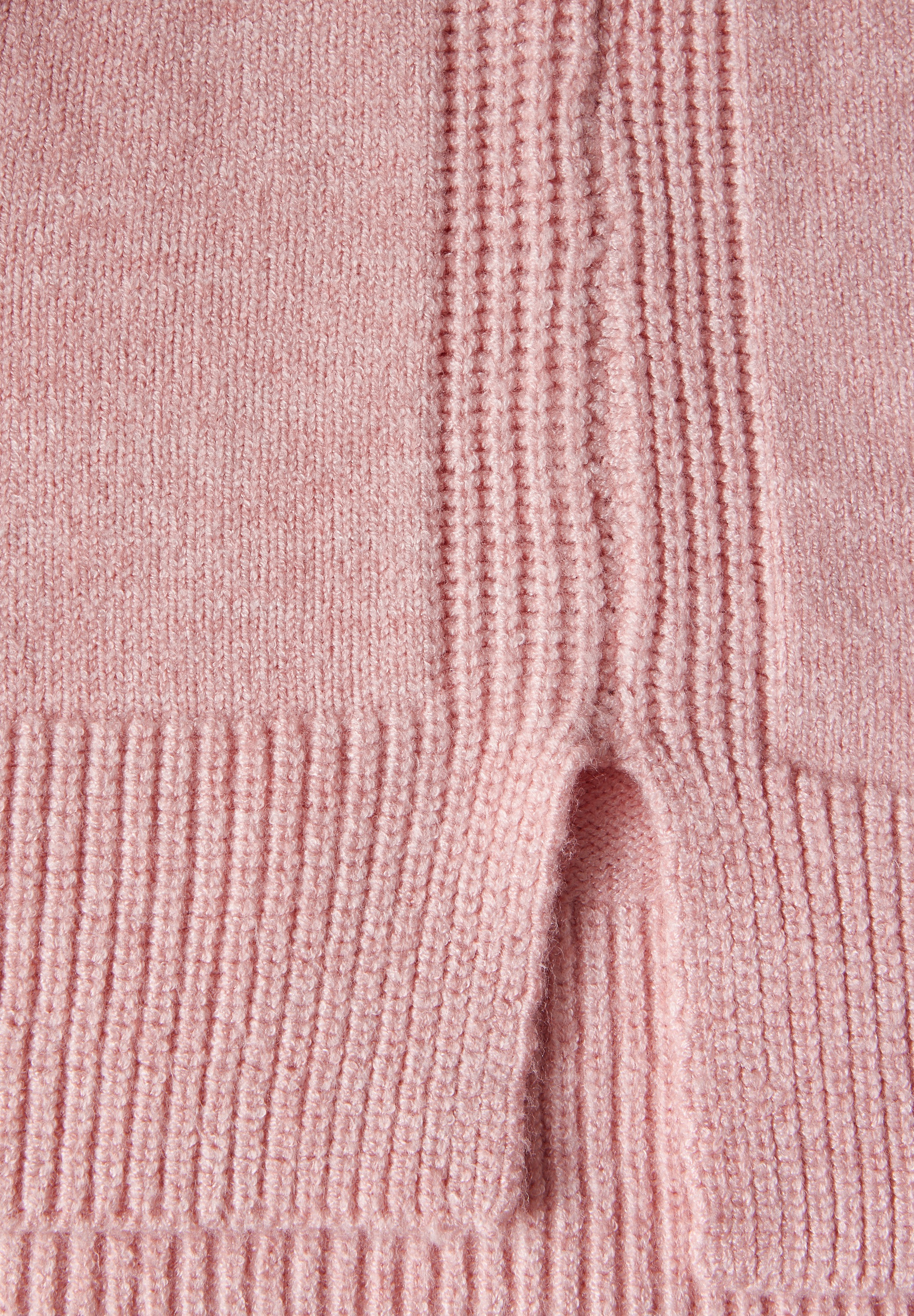 STREET ONE Strickpullover, Kragen mit Knopfdetail