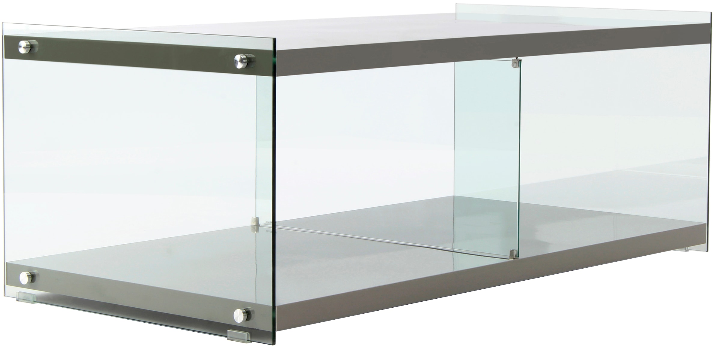Image of Kayoom TV-Schrank "TV-Tisch Elementary, eckige Form, viel Ablagefläche" 1 Stk. tlg. TV-Tisch, gehärtetes Glas, pflegeleicht