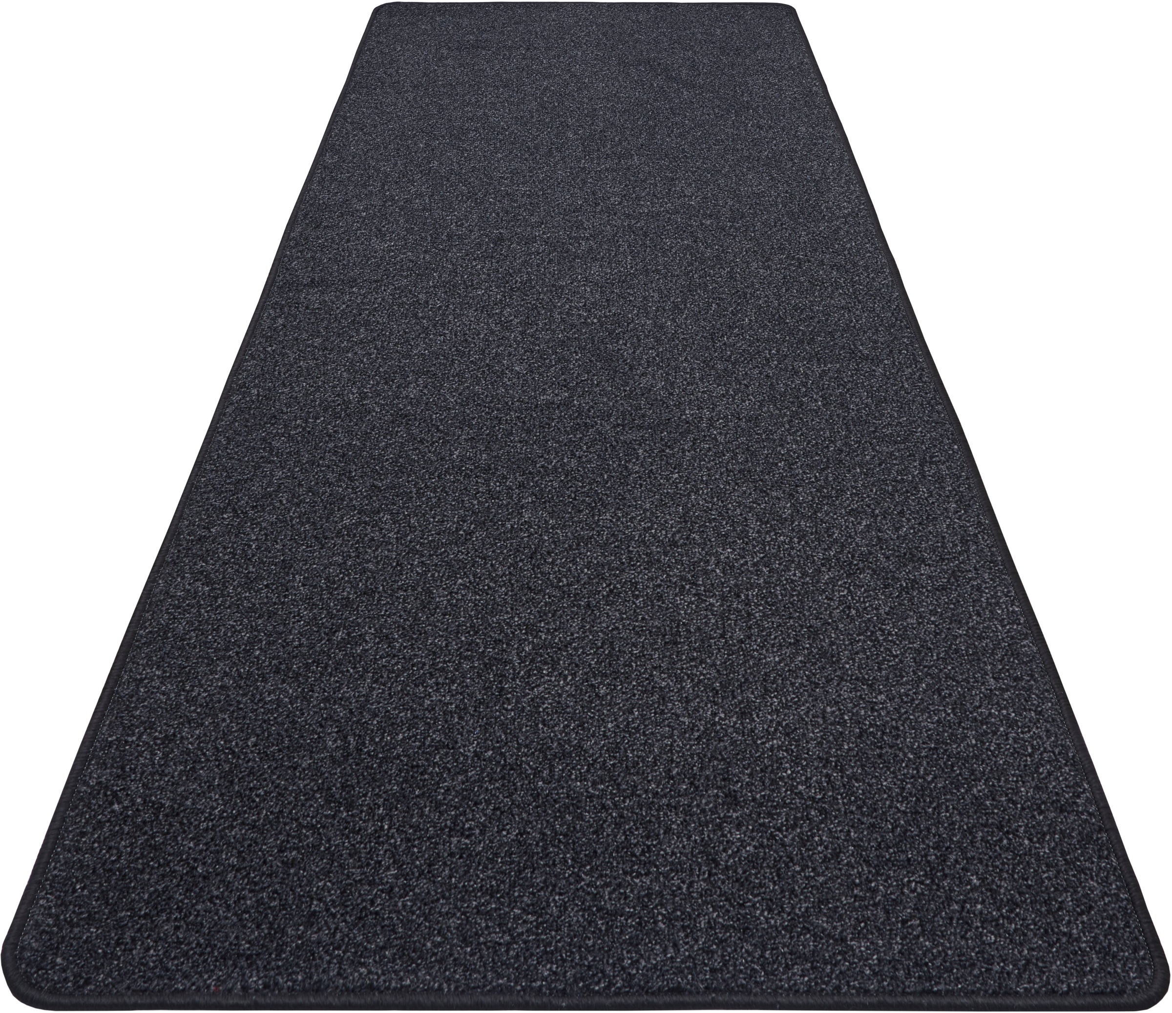 Hanse Home Exclusiv Läufer »Liberty«, rechteckig, 7 mm Höhe, Uni-Meliert, robust, kräftige Farben, rundherum farbige Kettelung