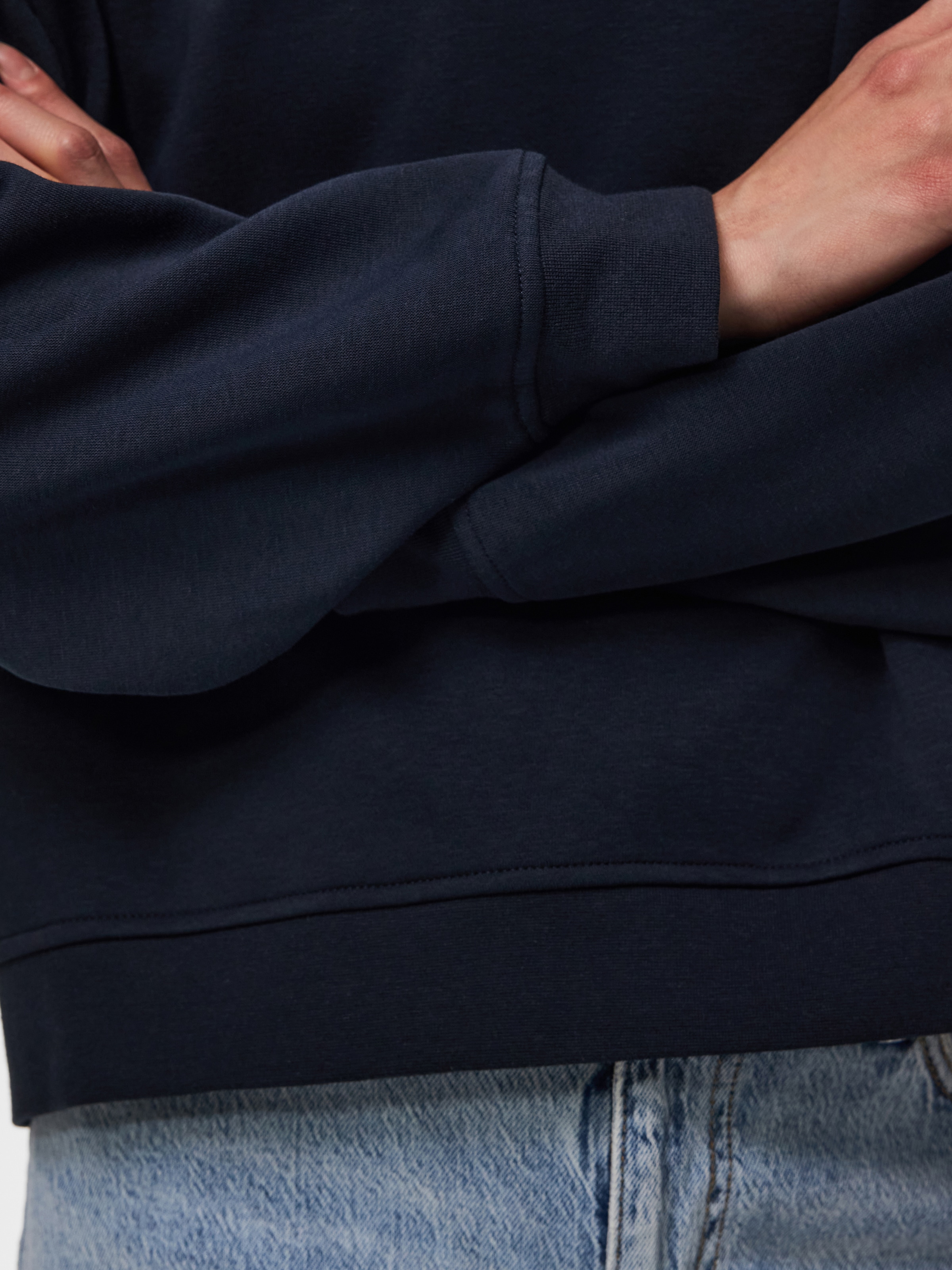 pieces Sweat-shirt »PCCHILLI LS LOOSE  FIT SWEAT TOP NOOS BC«, Baumwollmischung
