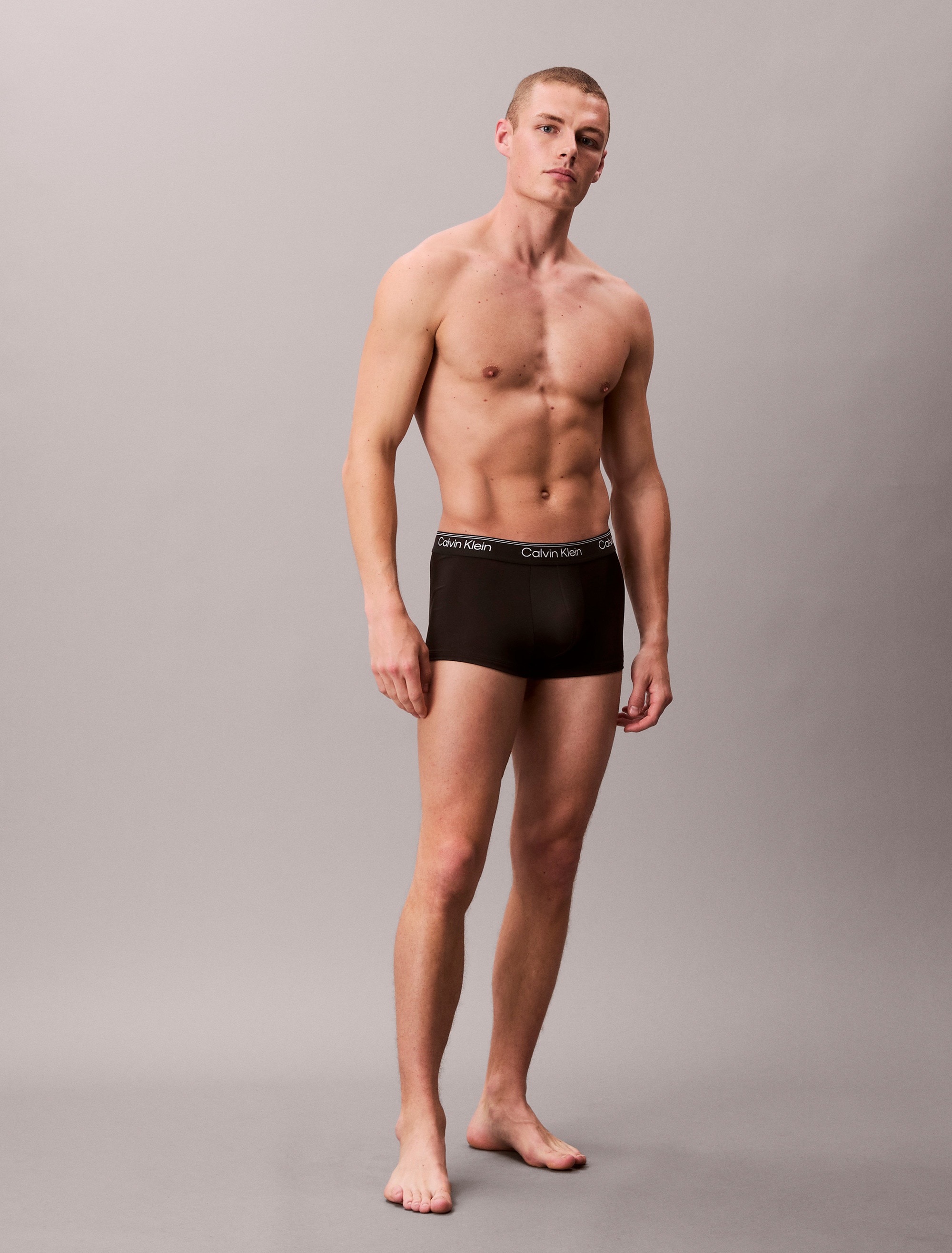 Calvin Klein Underwear Trunk »LOW RISE TRUNK 3PK« Packung, 3er-Pack,  mit Logo-Elastikbund