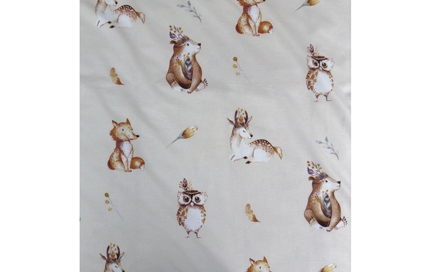 Kinderbettwäsche »Jerry Fabrics Woodland 100 x 135 cm + 40 x 60 cm«