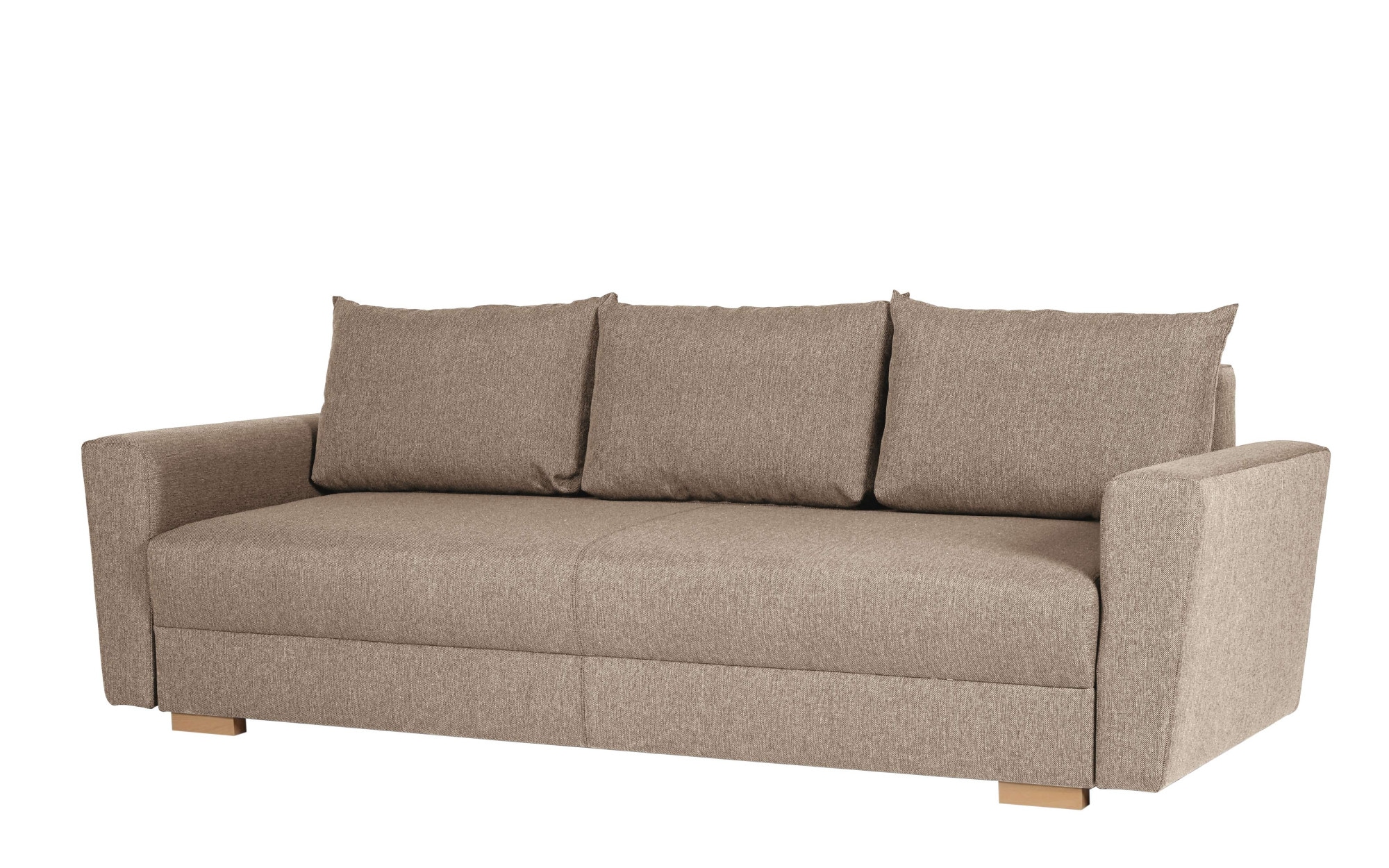 INOSIGN 3-Sitzer »MAGHERA Schlafsofa mit Bettkasten, in hochwertiger Verarbeitung«, mit Wellenunterfederung, pflegeleicht Material, B/H/T 230/92,5/79 cm