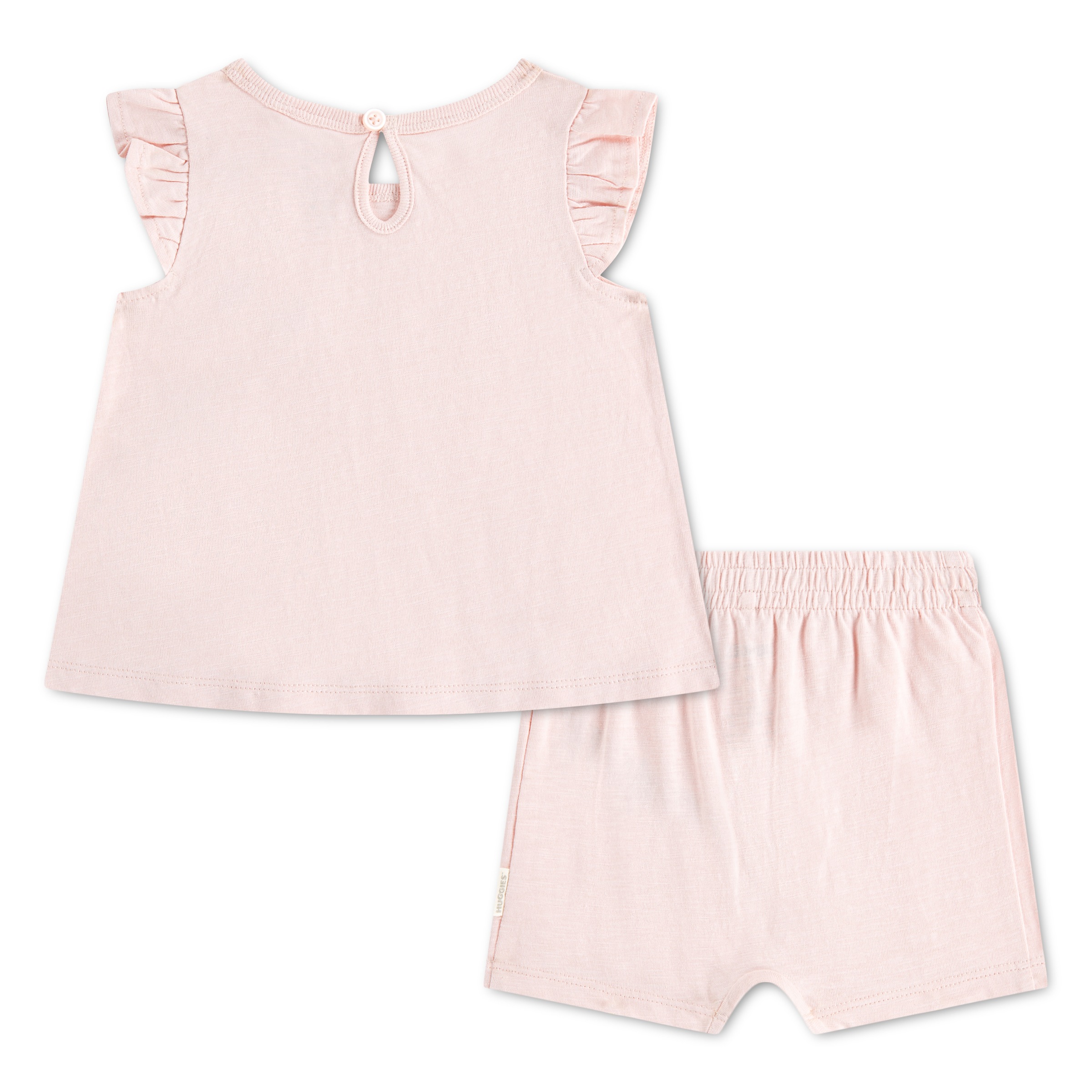 HUGGIES babywear Blouse & Short »HUGG 2PC SETS« Ensemble, 2 avec broderie