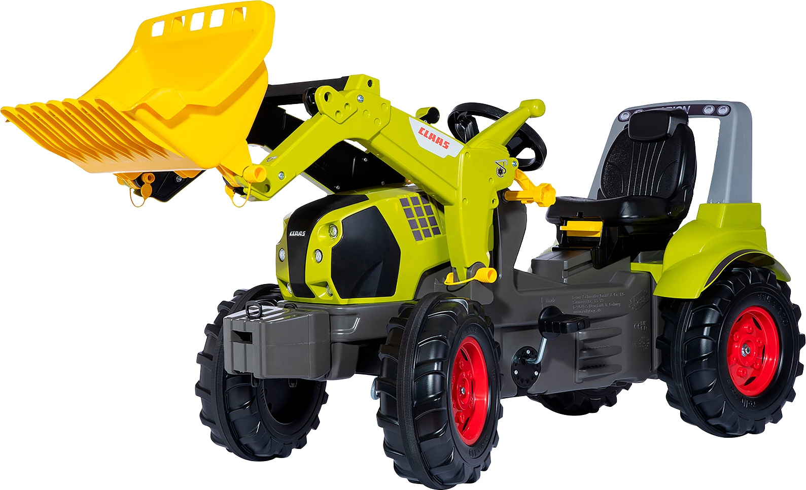 Image of rolly toys Trettraktor "rollyPremium II Claas Arion 600" inkl. rollyTrac Lader