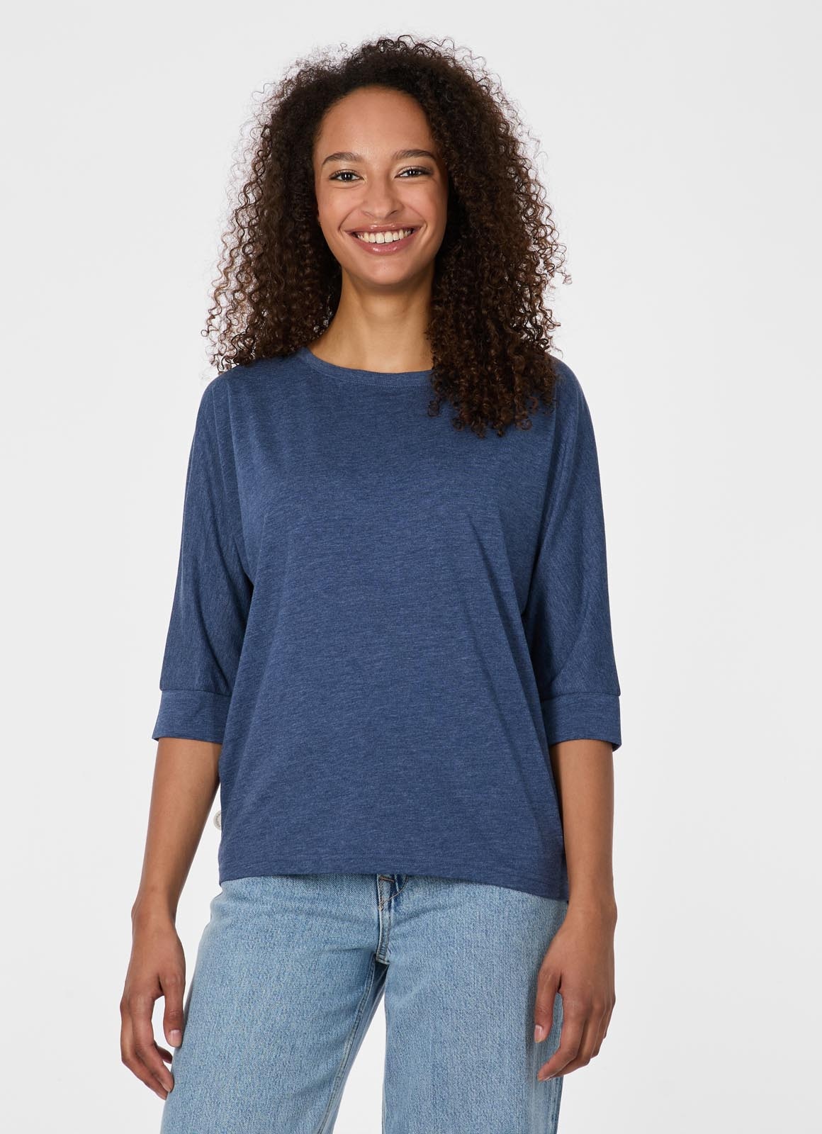 Image of Ragwear 3/4-Arm-Shirt "SHIMONA" Baumwollmix mit 3/4-Ärmeln und softem Finish
