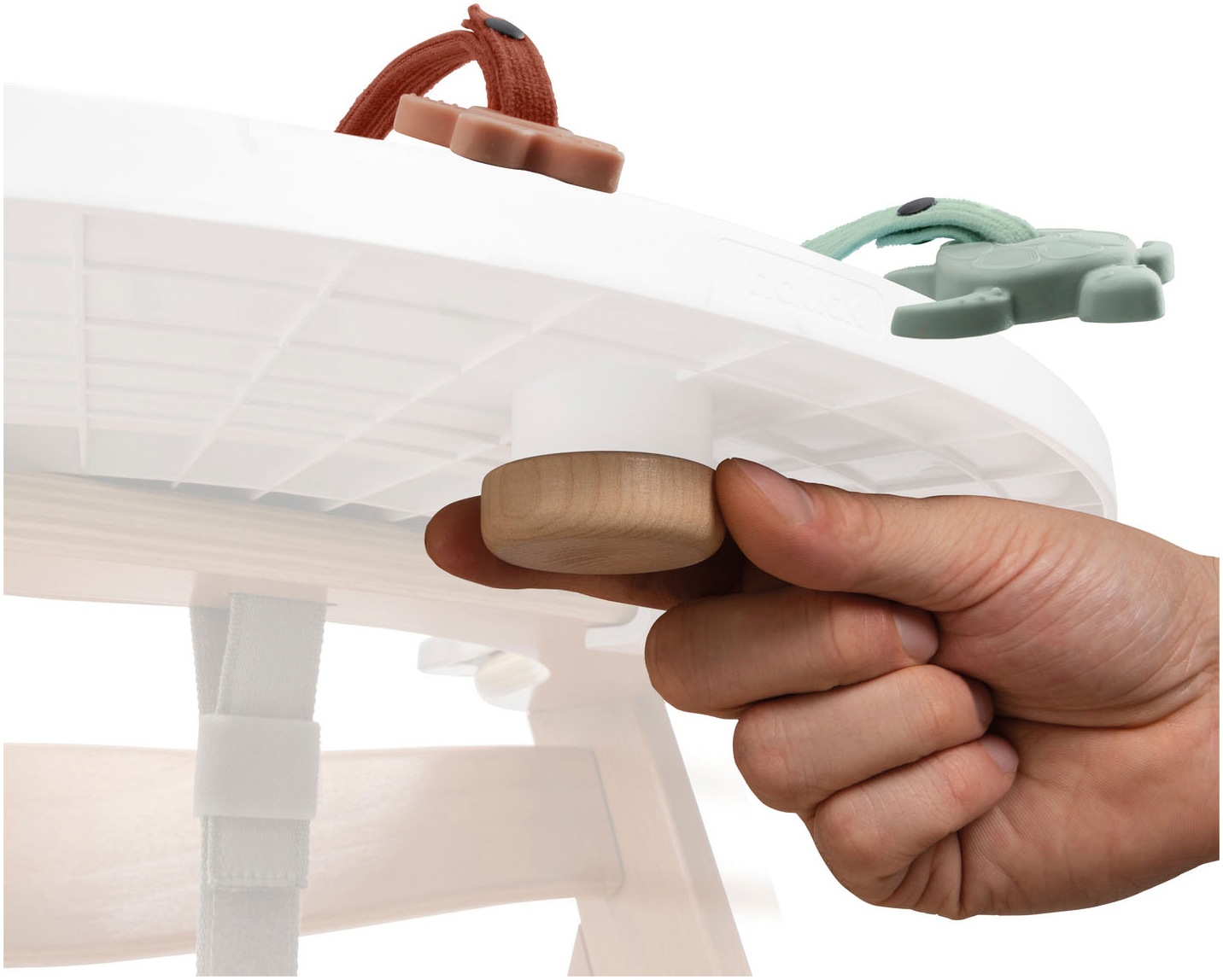 Hauck Puzzle »Play Puzzling S, Turtle & Flower« aus Holz; für Hauck Play Tray
