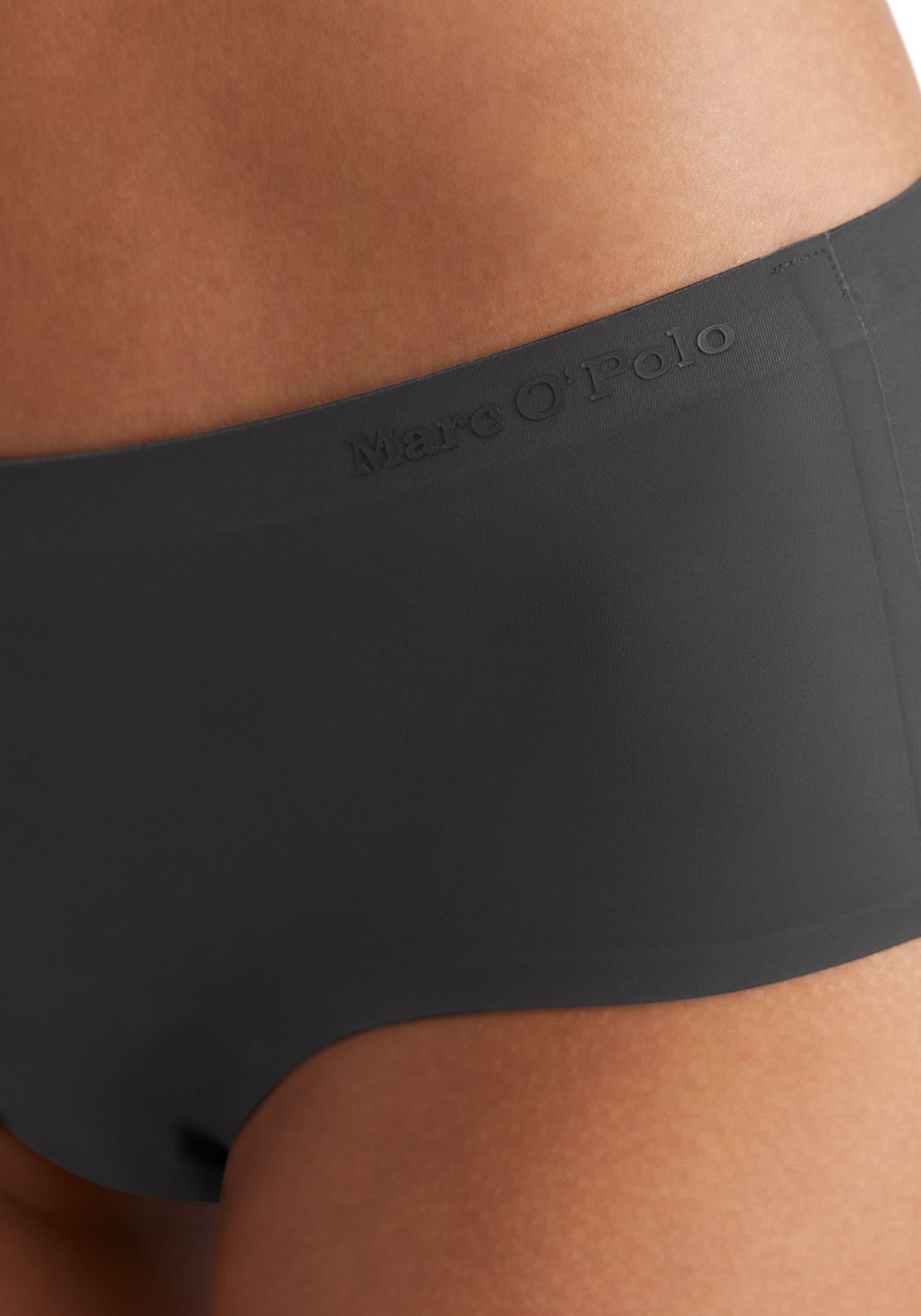 Marc O'Polo Hüftpanty »Second Skin«, (2er Pack), mit Logo-Schriftzug