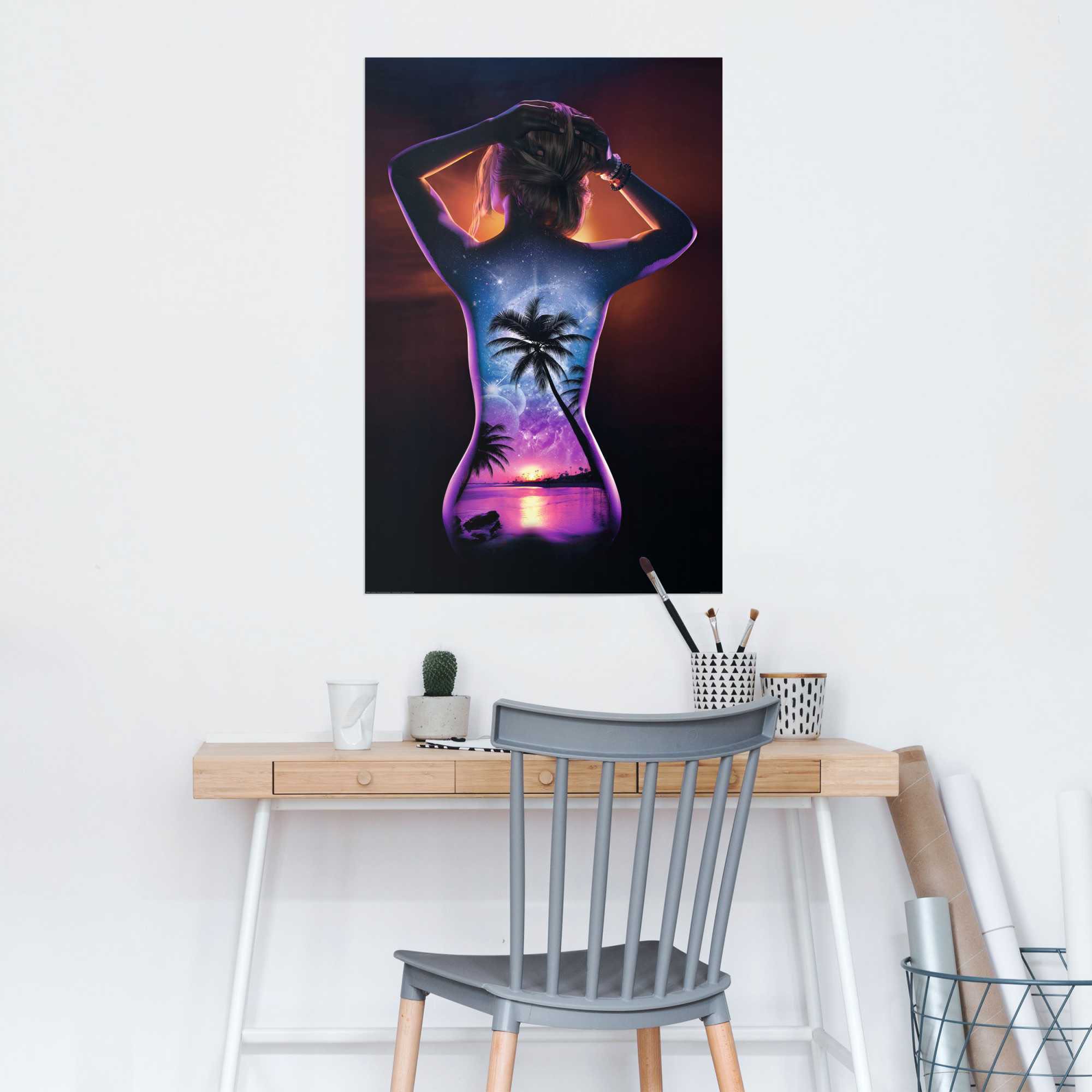 Reinders! Poster »Frauenrücken Hawaii Dream« 1 Stk. tlg.