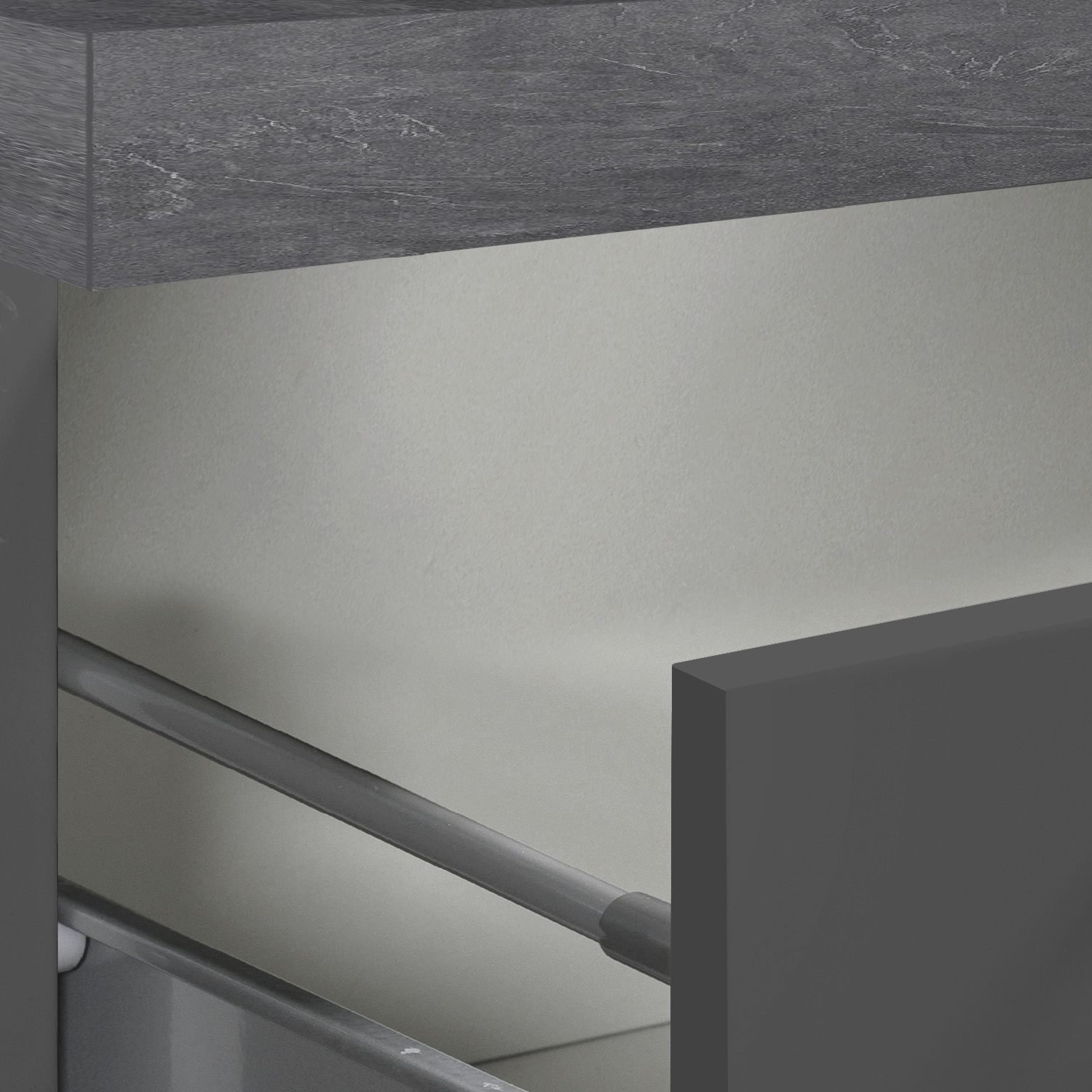 KOCHSTATION Armoire à pharmacie »KS-Sole« Breite 30 cm, 2 Auszüge, 4 Fächer