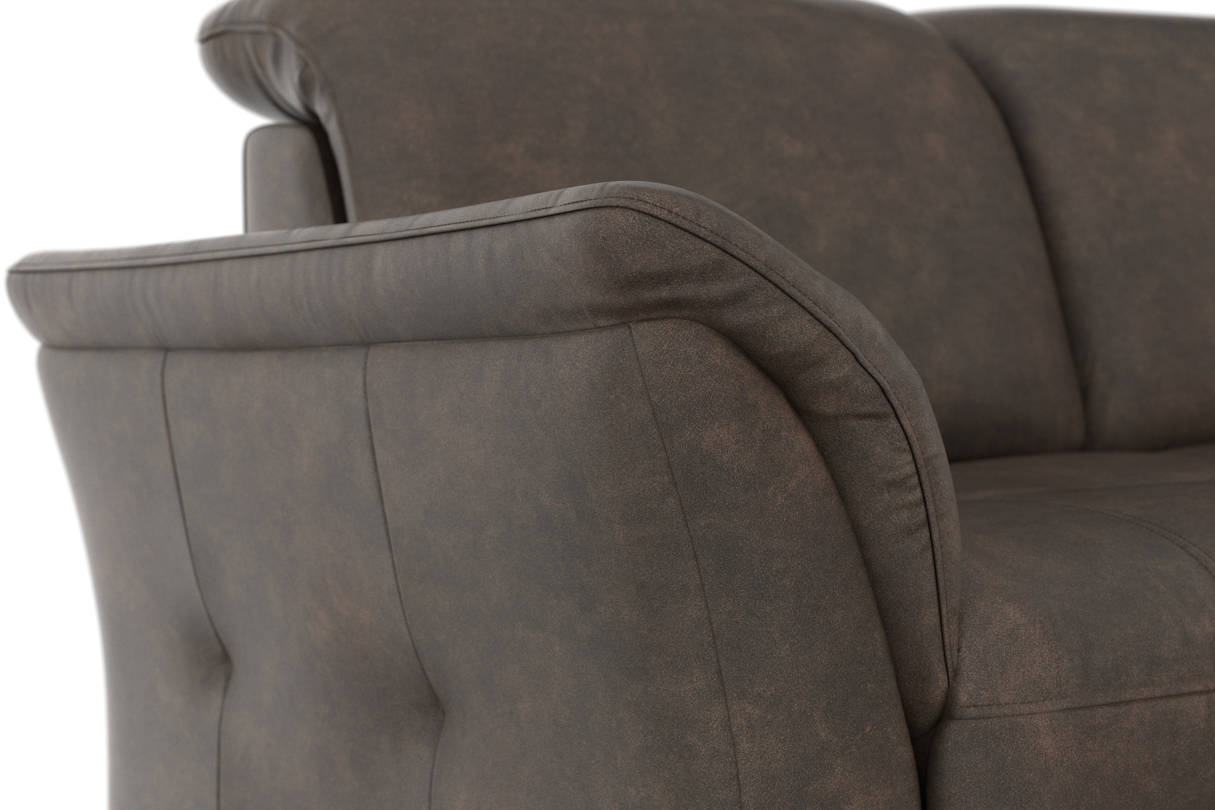 sit&more Ecksofa »Maggiore L-Form«, wahlweise mit Kopfteilverstellung, Bettfunktion und Bettkasten