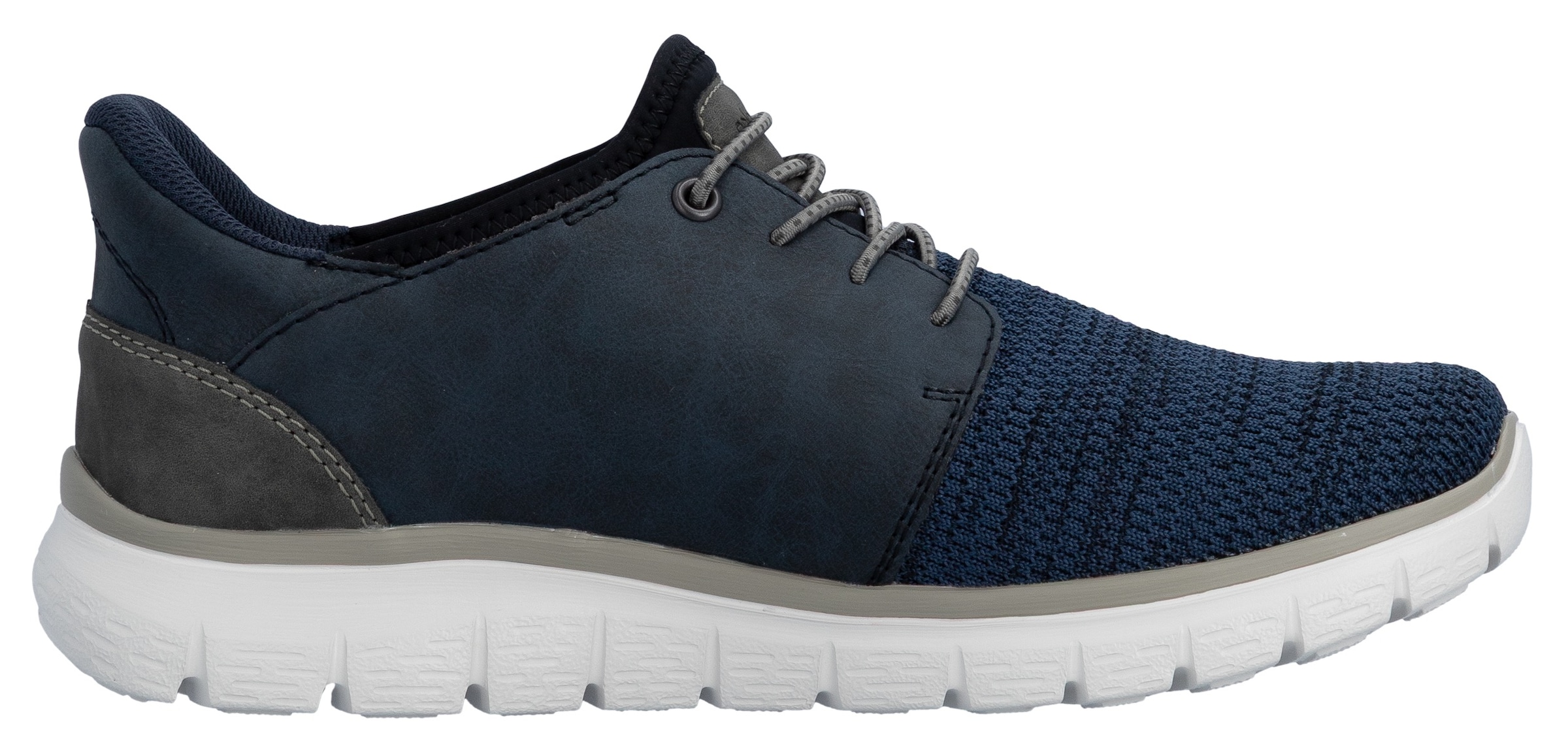 Rieker Baskets slip-on  , Freizeitschuh, Halbschuh, Schlupfschuh, gepolsterter Fersenabschluss