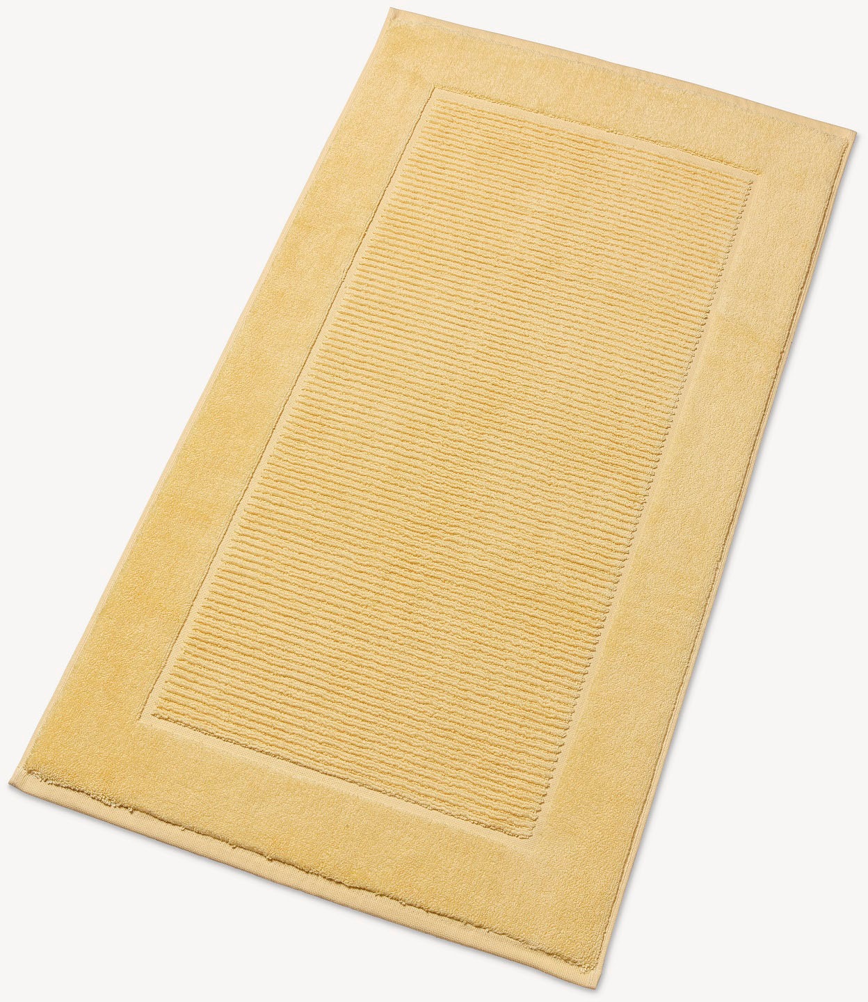Christy Badematte "Supreme" Höhe 7 mm fußbodenheizungsgeeignet Premium Badematte in Luxusqualität 1000g/m², 50 x 90, 2er Set