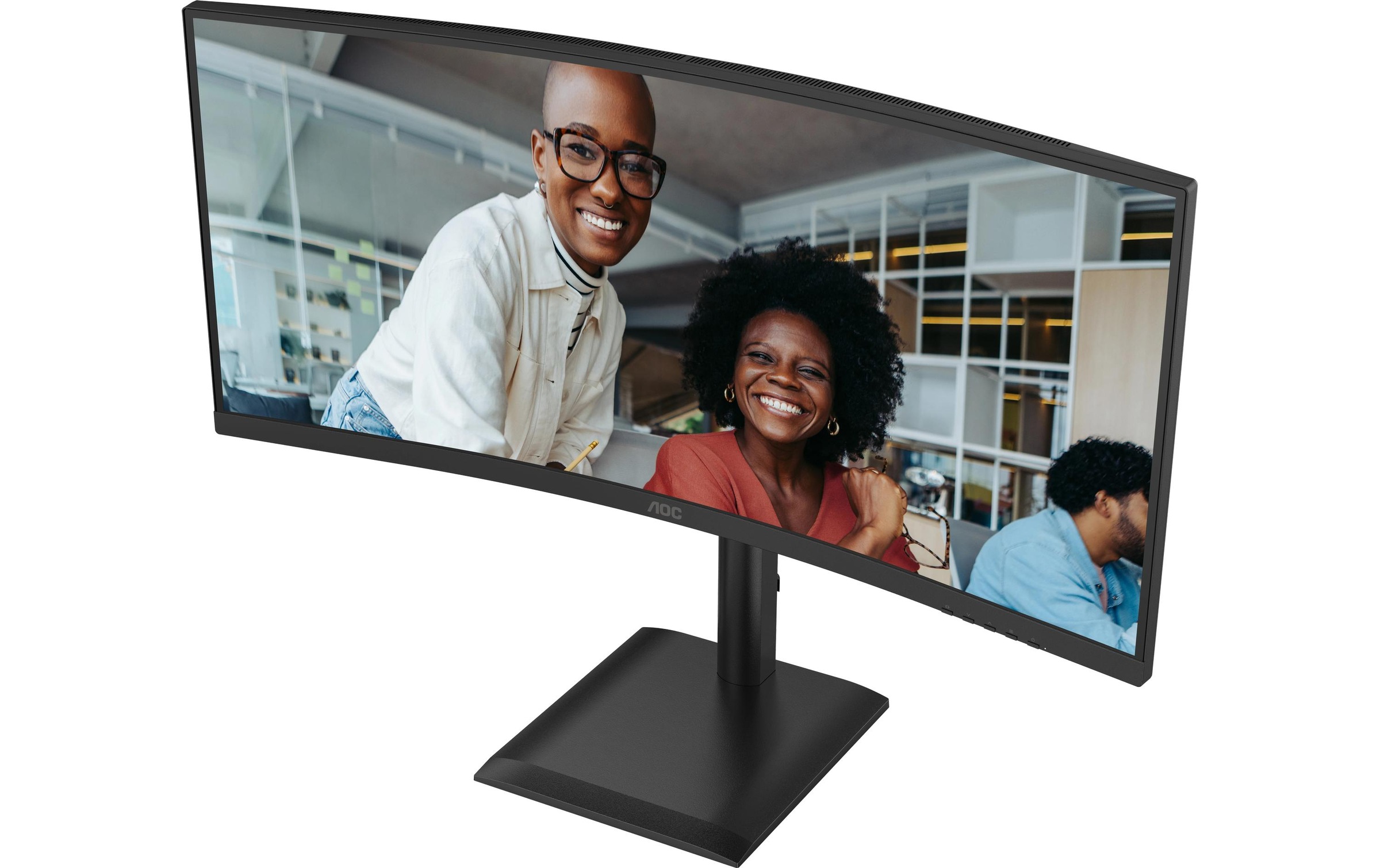 AOC Curved-LED-Monitor »CU34E4CV« 86,36 cm/34 ″  3440 x 1440 px UWQHD 120 Hz