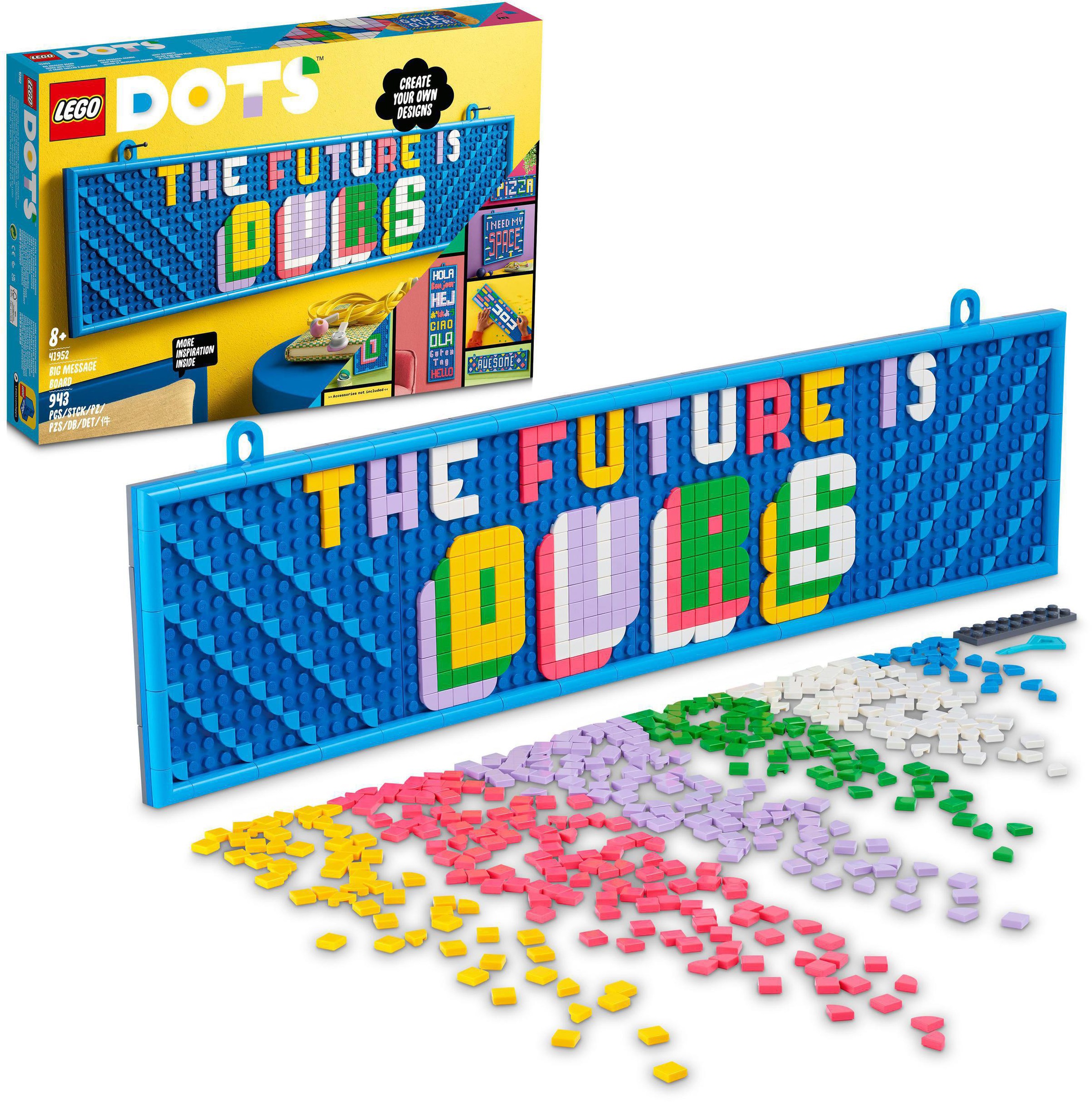 Image of LEGO® Konstruktionsspielsteine »Grosses Message-Board (41952), LEGO® DOTS«, (943 St.), Made in Europe bei Ackermann Versand Schweiz