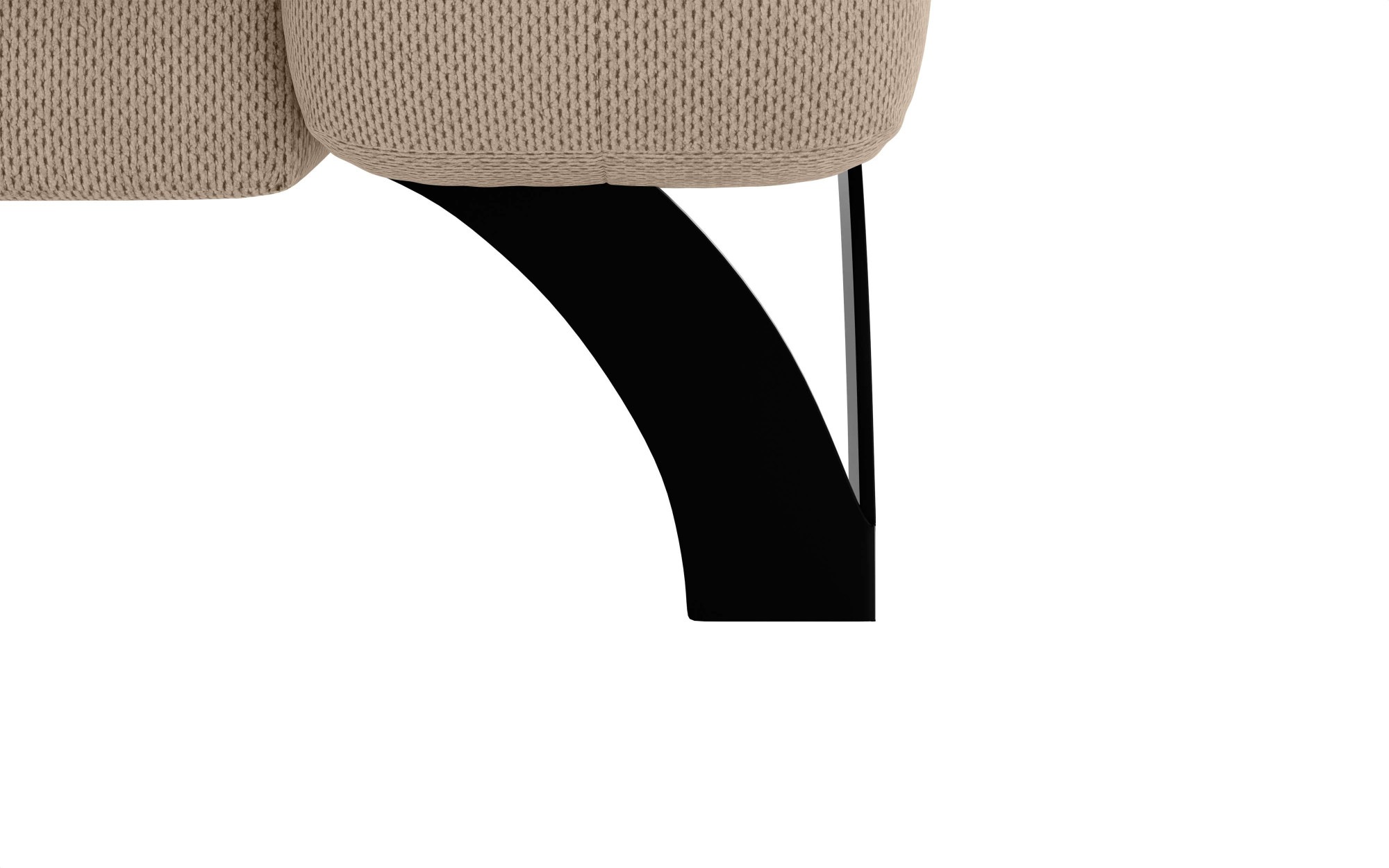 INOSIGN Ecksofa »FAIRVIEW mit verstellbaren Rückenlehne, Masse B/T/H: 234/174/93 cm«, L-Form mit Wellenunterfederung, Recamiere beidseitig montierbar