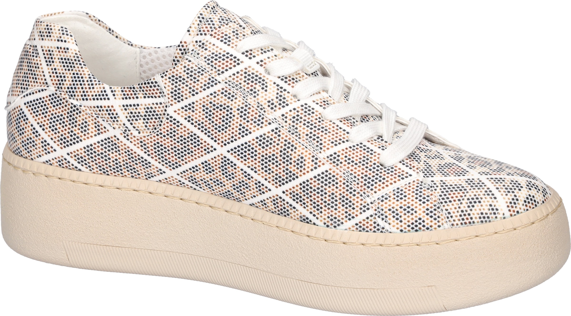 Waldläufer Plateausneaker  Schnürschuh, Halbschuh, Freizeitsneaker in trendiger Optik