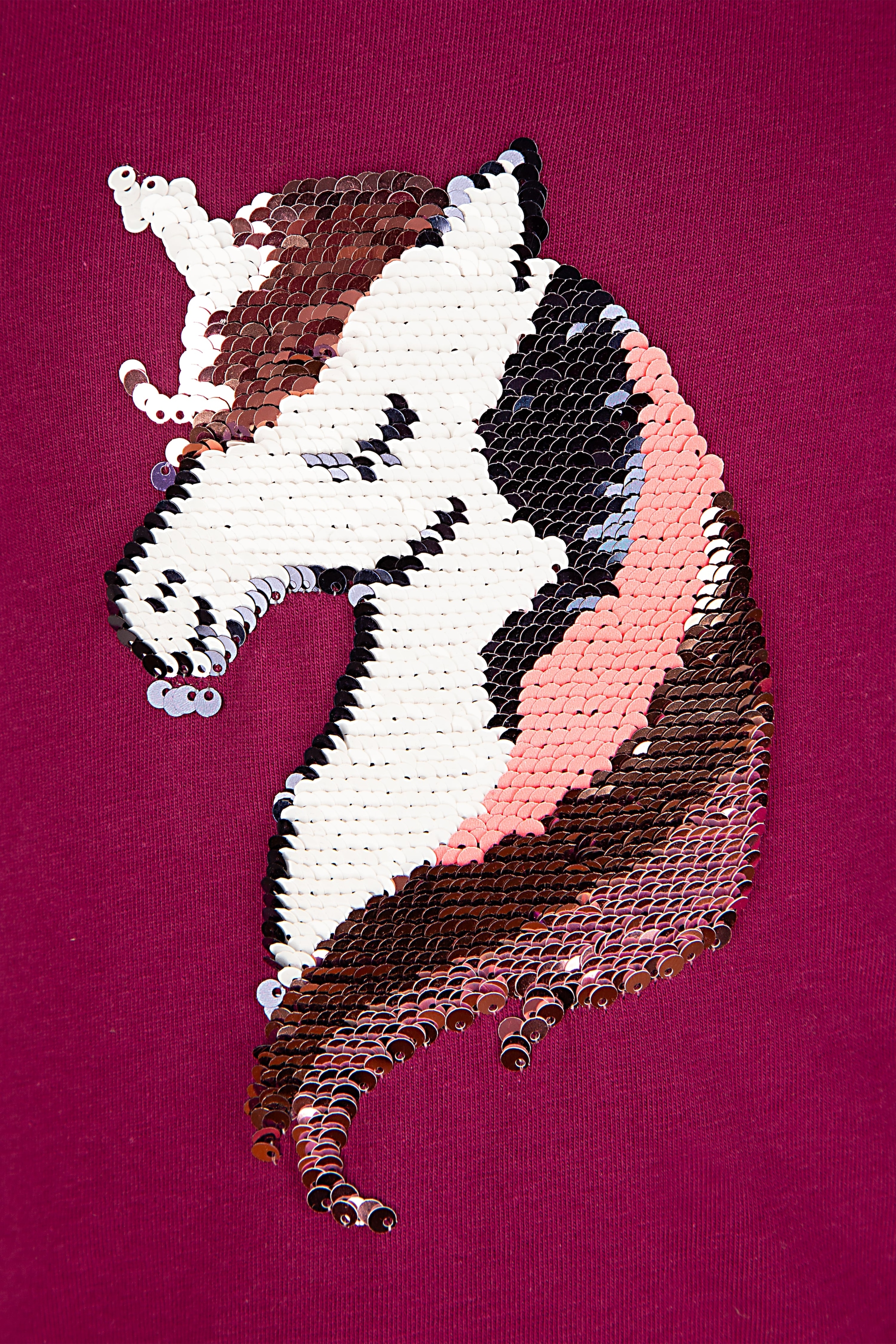 happy girls Langarmshirt, mit süssem Einhorn-Motiv aus tollen Wechsel-Pailletten