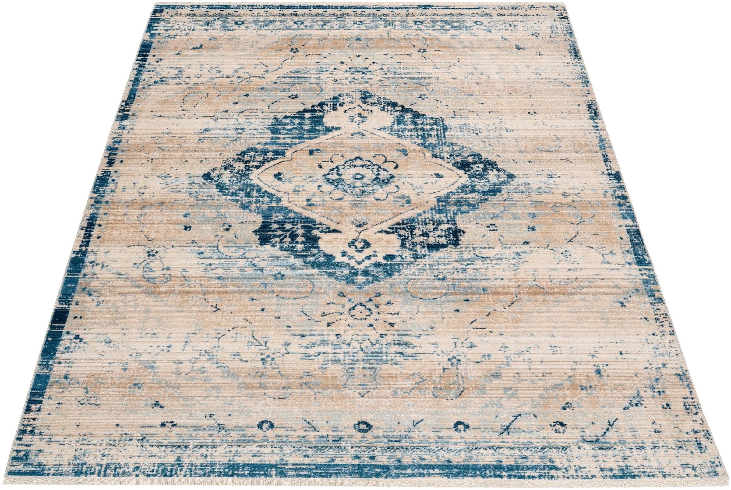 Image of Home affaire Teppich »Marina«, rechteckig, 5 mm Höhe, Wohnzimmer bei Ackermann Versand Schweiz