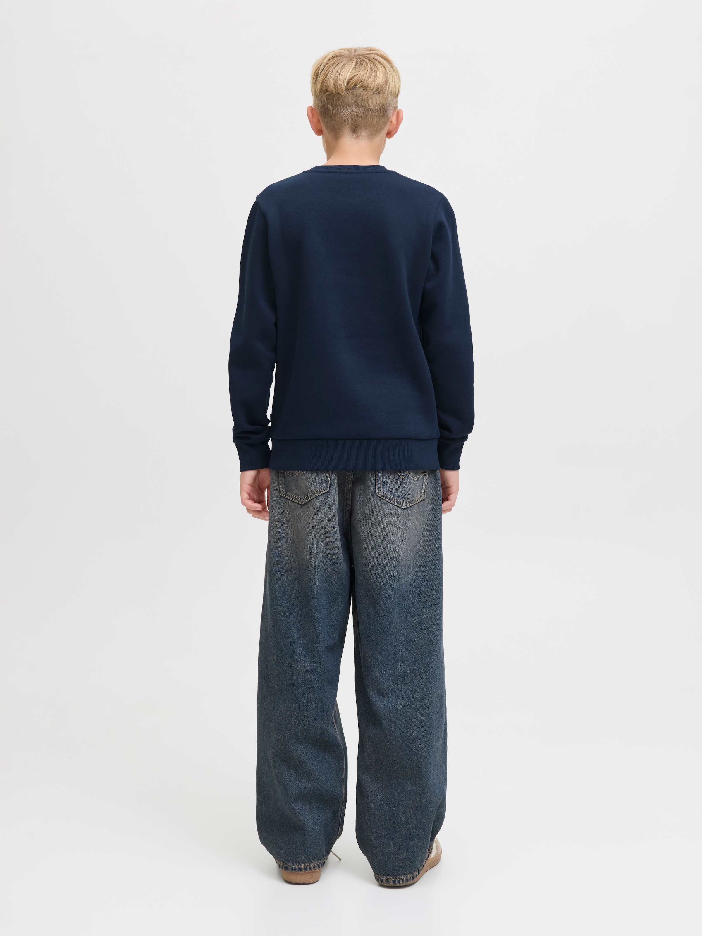Jack & Jones Junior Sweatshirt »JJELOGO SWEAT CREW 2 COL AW25 NOOS JNR«