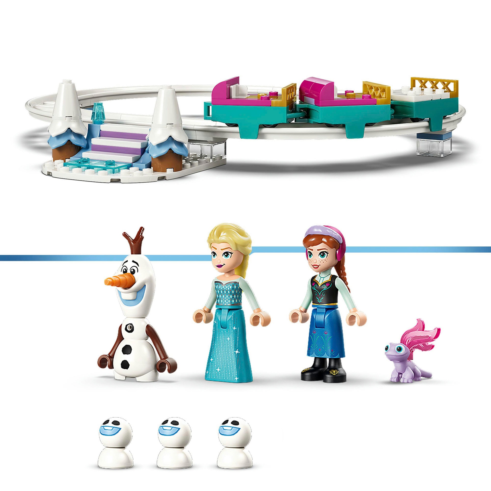 LEGO® Pions de construction »Elsas Schlittenfahrt um den Eispalast (43281), LEGO Disney Princess« Made in Europe