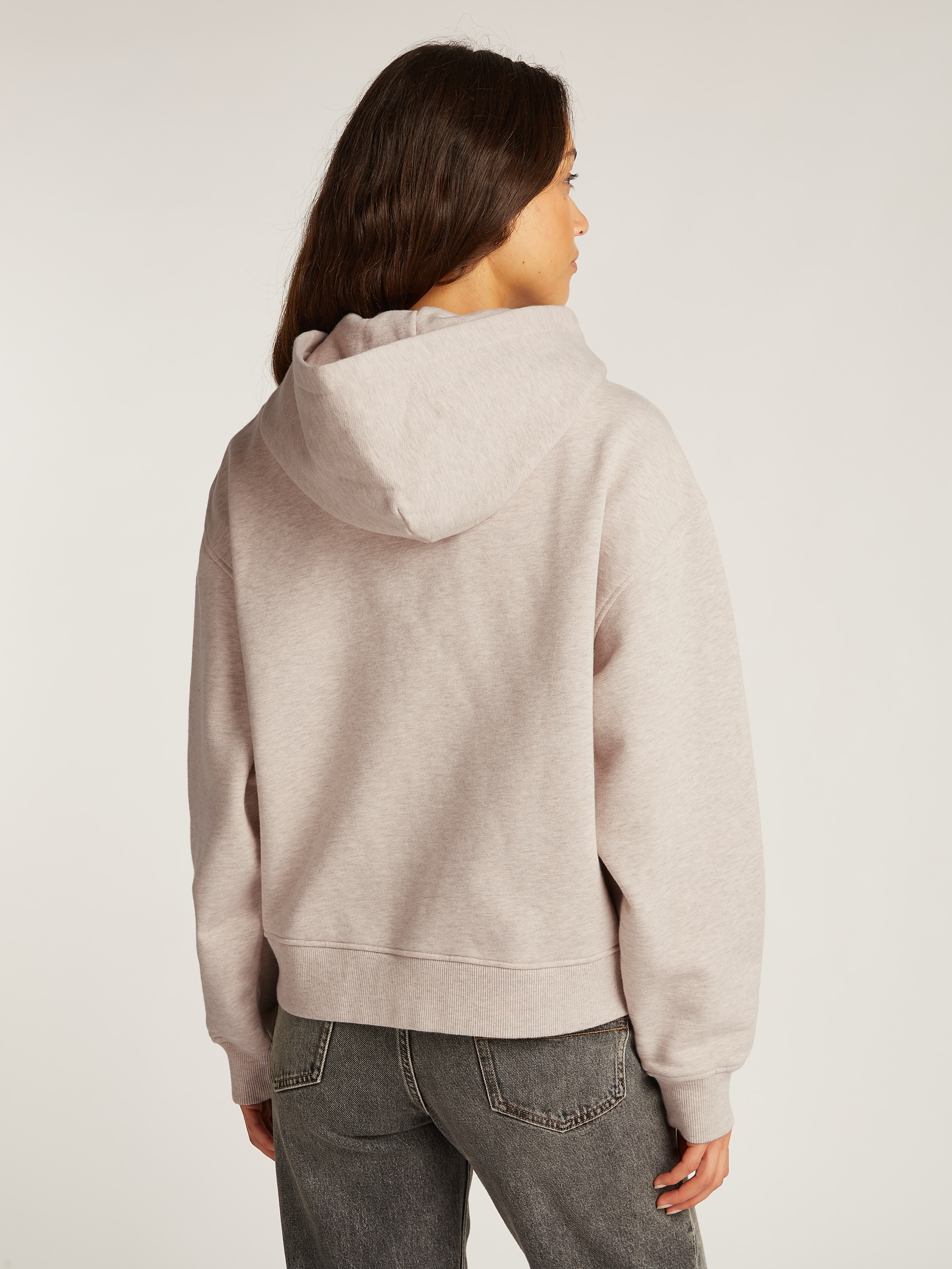 Tommy Jeans Curve Sweatshirt »Sweatshirt TJW BOXY BADG«, in Grossen Grössen, 2-Wege-Reissverschluss, mit Logostickerei