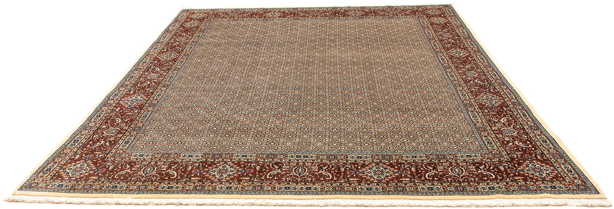 Image of morgenland Orientteppich »Perser - Classic - 298 x 248 cm - beige«, rechteckig, 10 mm Höhe, Wohnzimmer, Handgeknüpft, Einzelstück mit Zertifikat bei Ackermann Versand Schweiz