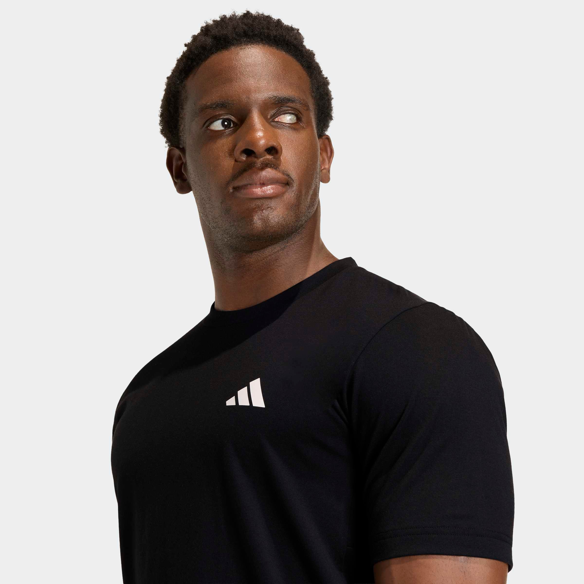 adidas Performance T-shirt »WORKOUT ESSENTIALS FEELREADY« col rond, en polyester
