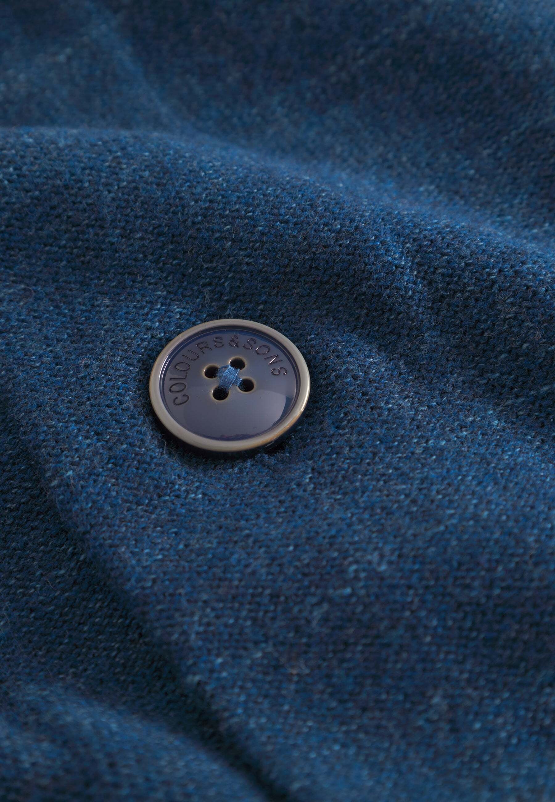 colours & sons Kurzjacke »colours & sons Blazer Blazer Slub«