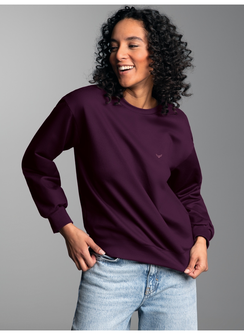 Trigema Sweatshirt »TRIGEMA Dünnes Sweatshirt«
