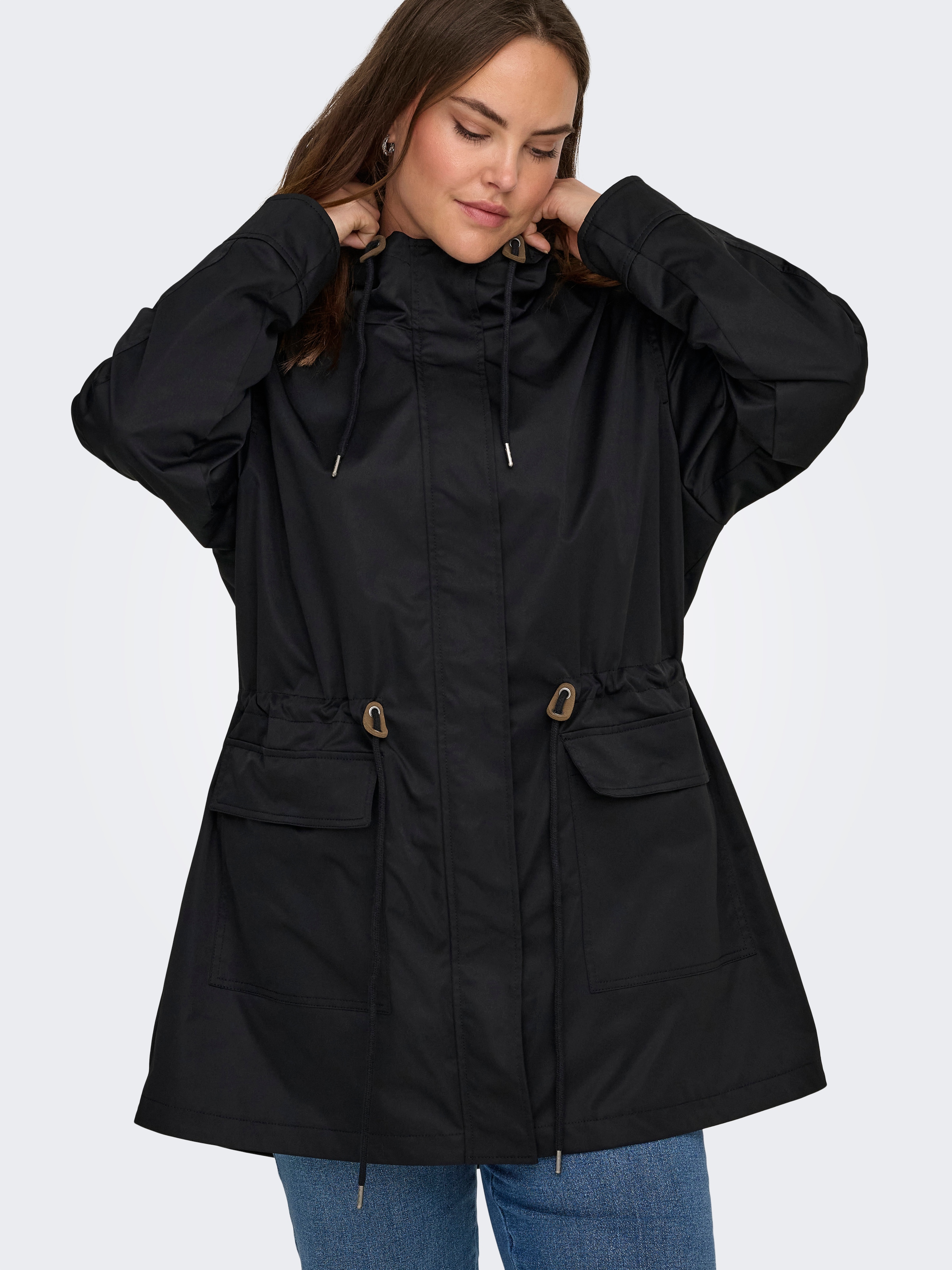 ONLY CARMAKOMA Manteau de pluie »CARLOUISE PARKA LIFE OTW NOOS«