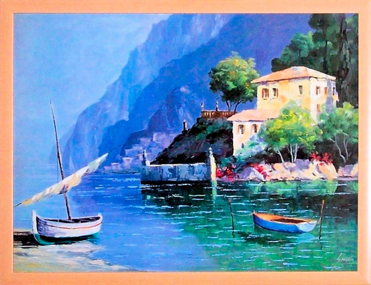 Image of Home affaire Wandbild »Paesaggio«, 88/68 cm bei Ackermann Versand Schweiz